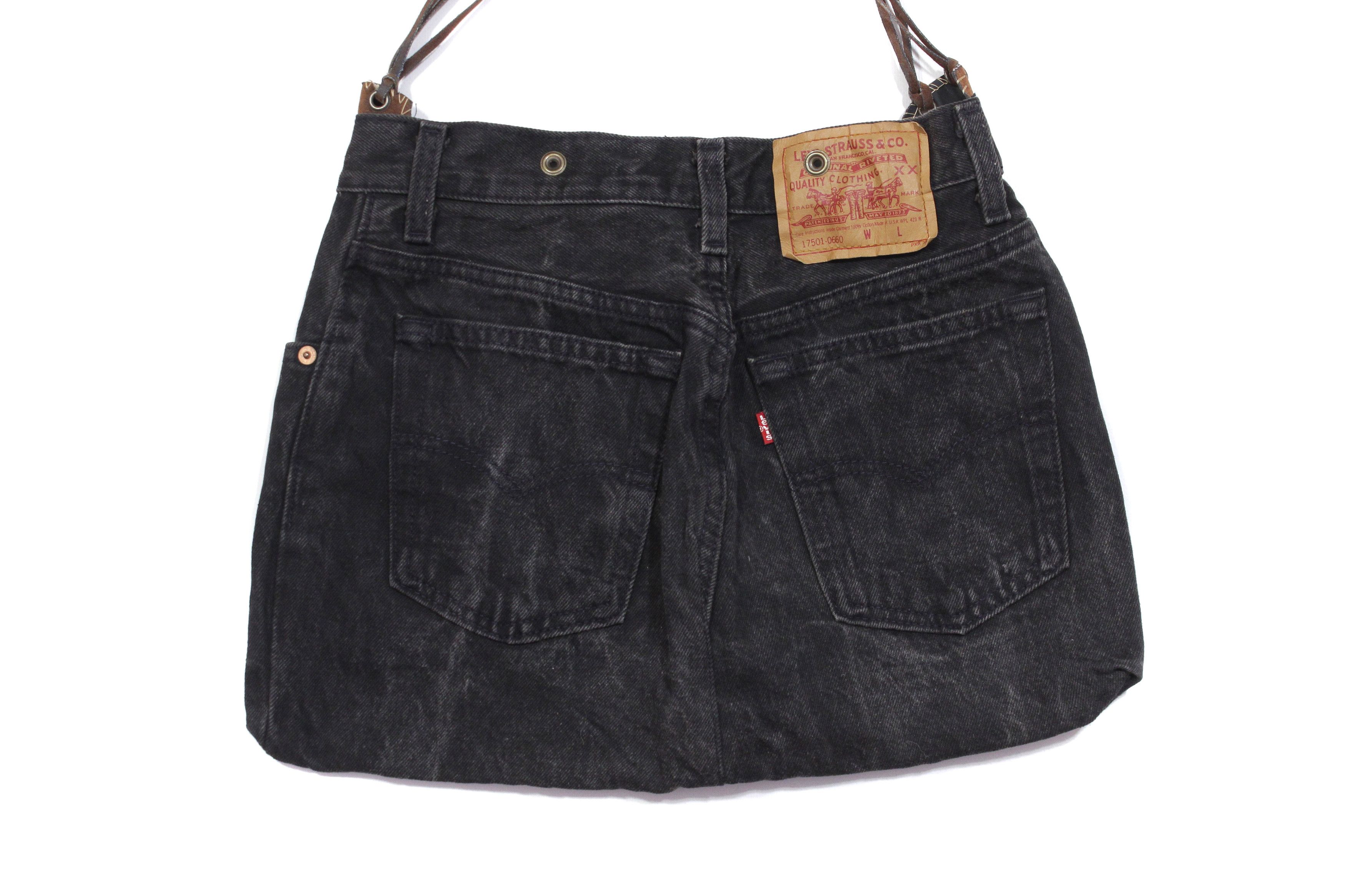 Levi's 00S "Jeans" Remade Shoulder Tote Bag Size ONE SIZE - 4 Thumbnail