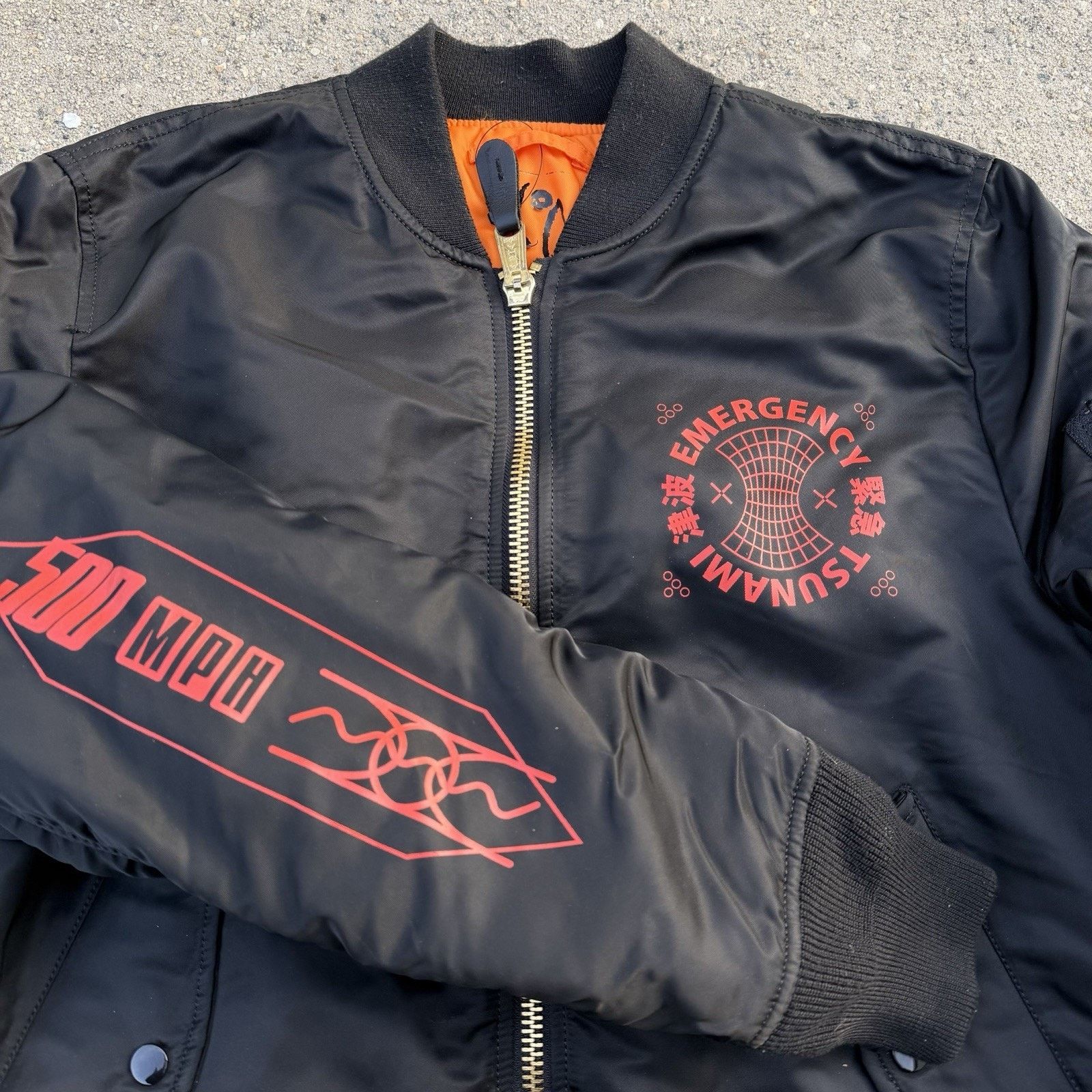 Alpha Industries × The Weeknd × XO Alpha Industries The Weeknd XO Nav Bomber Jacket Size US L / EU 52-54 / 3 - 4 Thumbnail
