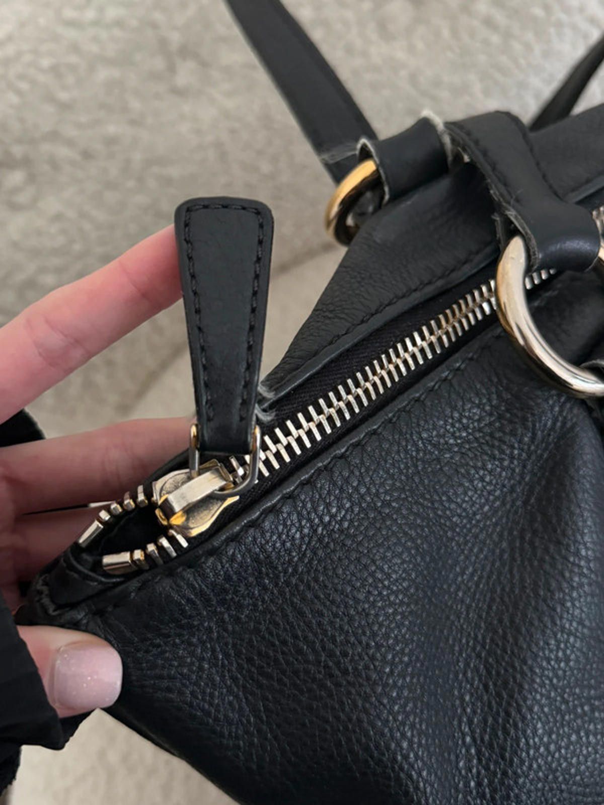 Miu Miu Miu Miu black leather tote bag Size ONE SIZE - 5 Thumbnail