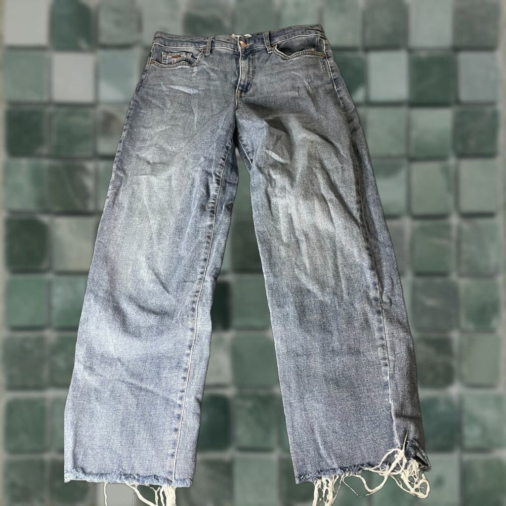 Nine West Nine West Jeans Women Size 10 Denim Blue Ankle Cutoff Pants Size 32" / US 10 / IT 46 - 1 Thumbnail