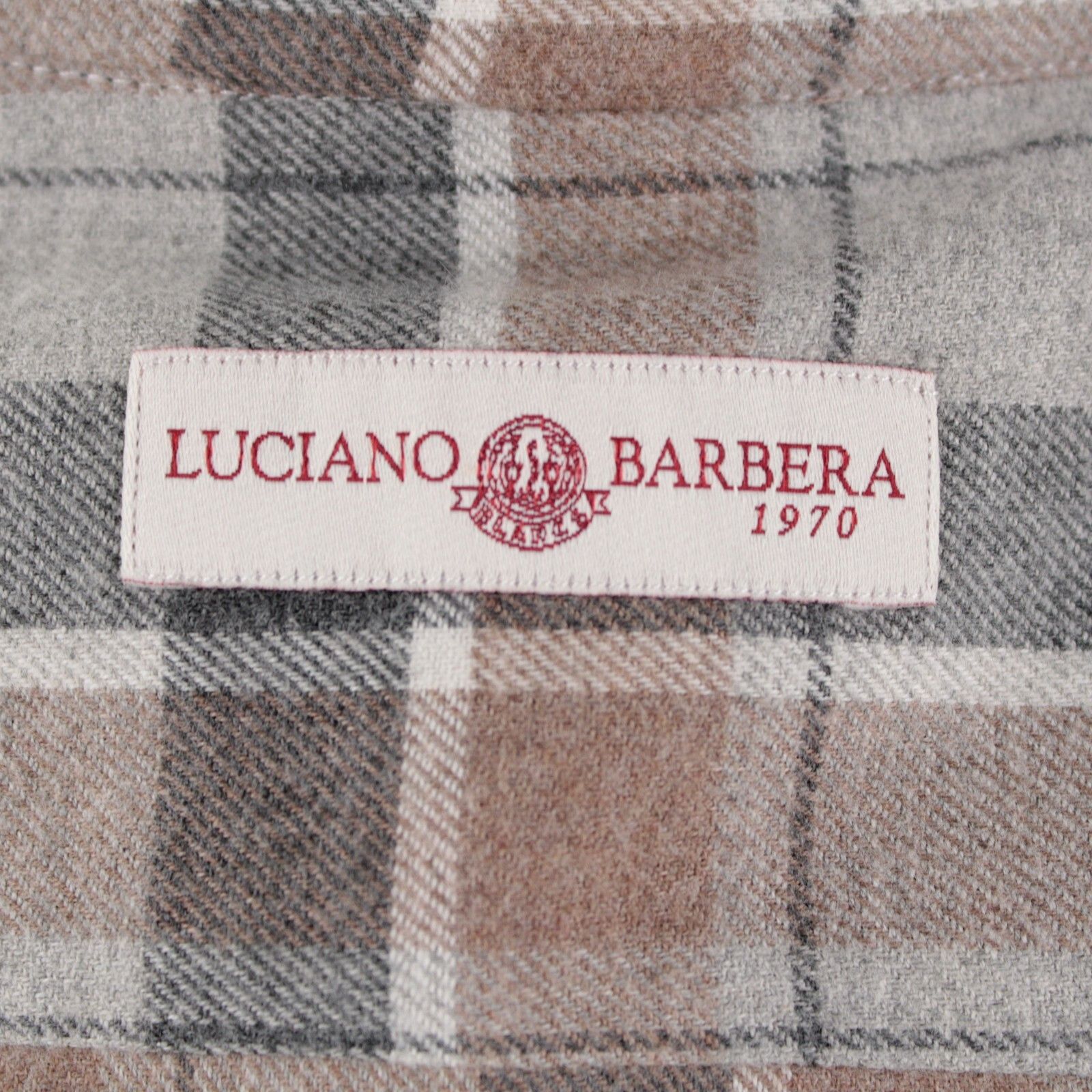 Luciano Barbera Luciano Barbera Overshirt Size XL US In Gray Cotton Size US XL / EU 56 / 4 - 7 Thumbnail