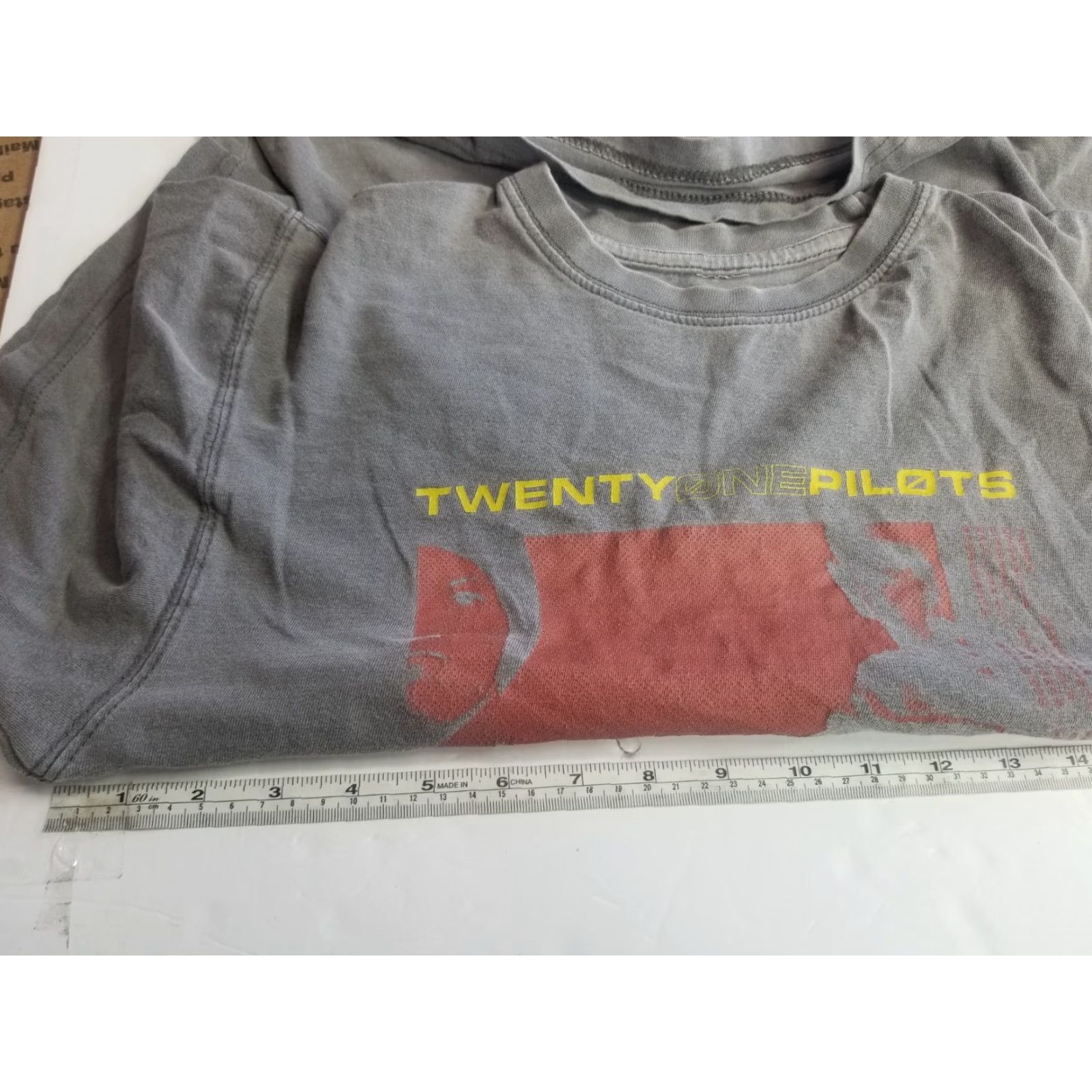 Vintage Twenty One 21 Pilots Shirt Short Sleeve The Bandito Tour 2019 Gray Size S Mens Crew Neck Cotton Logo Limited Edition Size US S / EU 44-46 / 1 - 3 Thumbnail