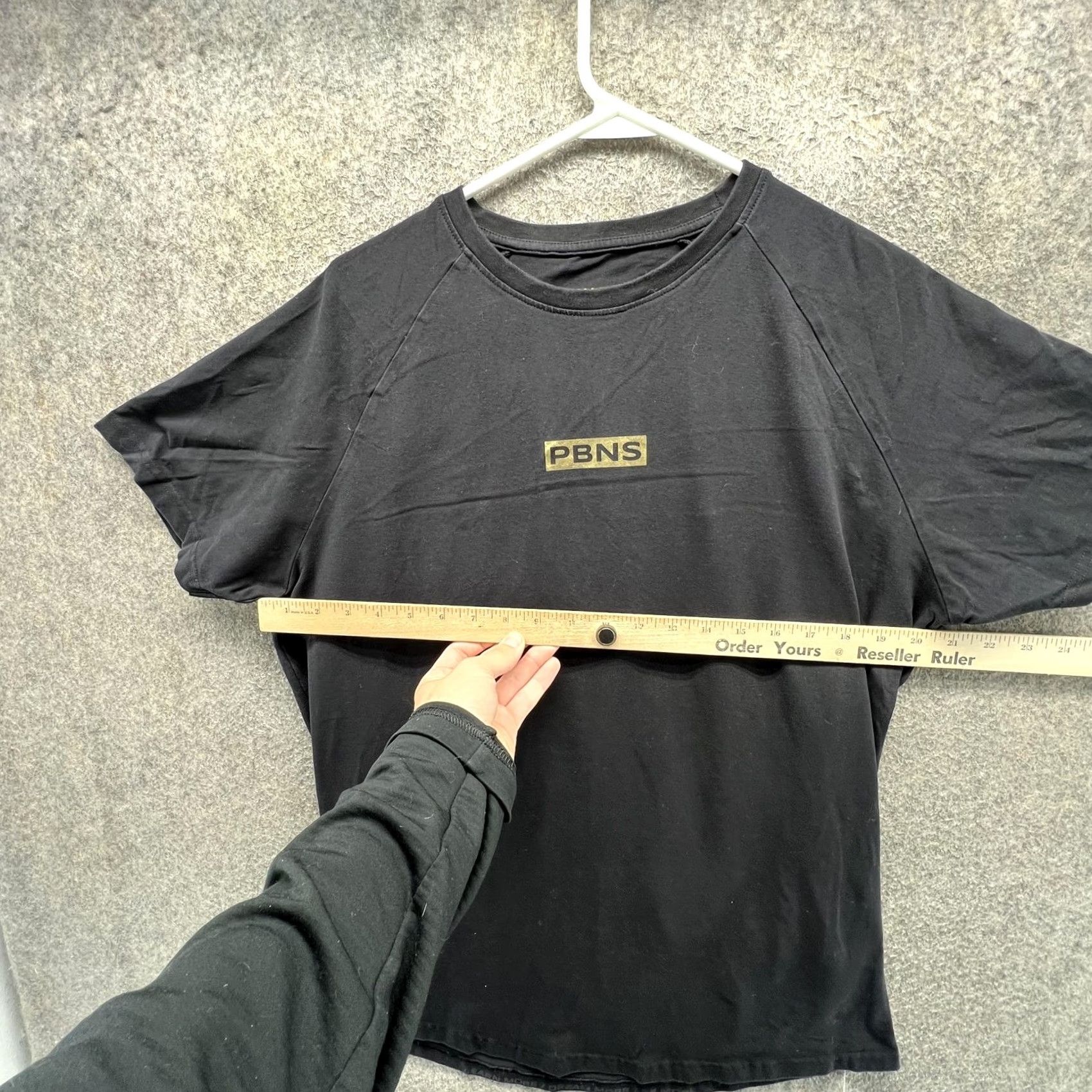 Vintage Alphalete Shirt Mens Large Black PBNS Performance Short Sleeve Athletic Tee Size US L / EU 52-54 / 3 - 3 Thumbnail