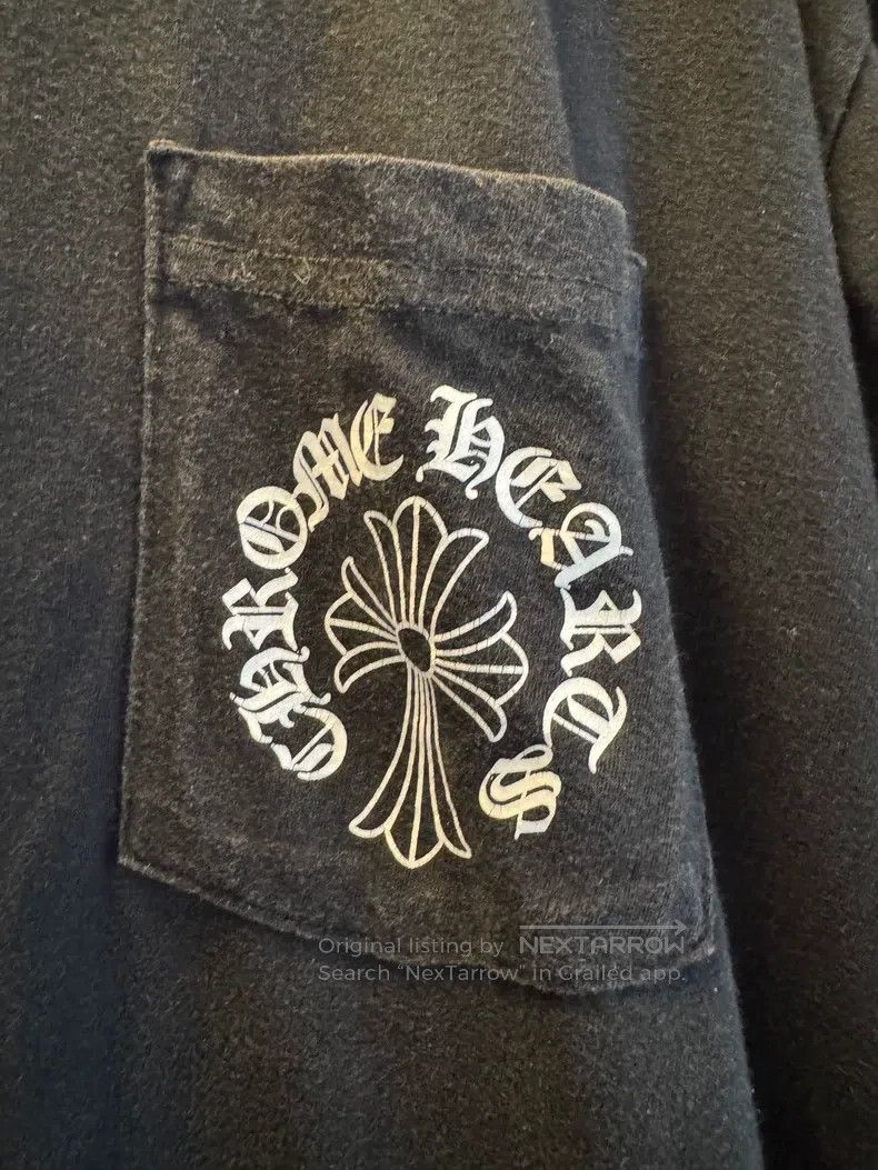 Chrome Hearts CHROME HEARTS Size XL Three-element dark short sleeve Size US XL / EU 56 / 4 - 2 Thumbnail