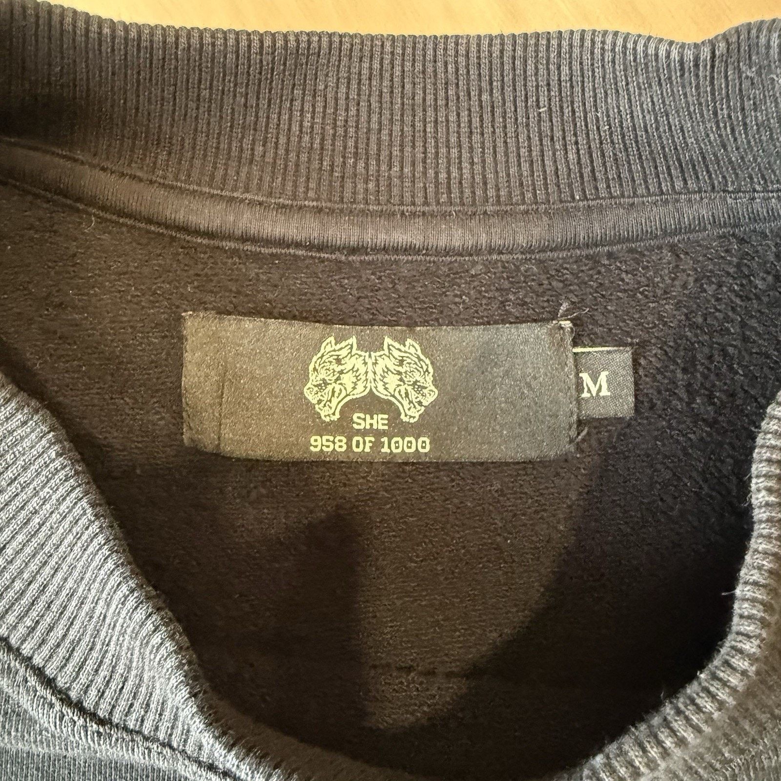 Darc Sport Darc Sport Wolves Club Sweatshirt M Black Fleece Pullover Size US M / EU 48-50 / 2 - 8 Thumbnail