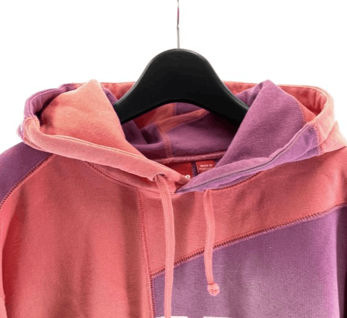 Supreme Supreme 20AW Patchwork Hooded Sweatshirt Size US M / EU 48-50 / 2 - 3 Thumbnail
