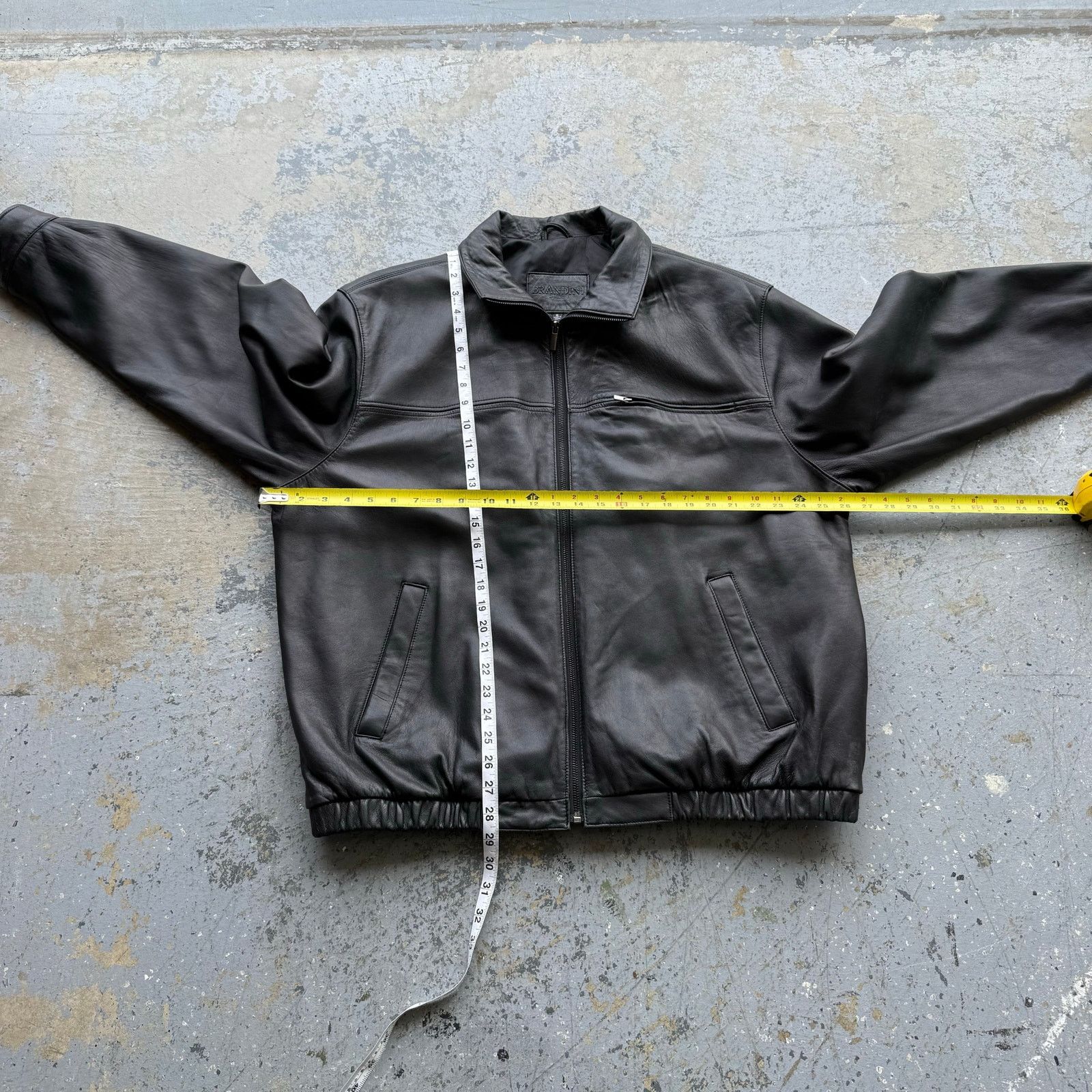 Vintage Vintage Brandini Lambskin Leather Jacket XL Size US XL / EU 56 / 4 - 5 Thumbnail