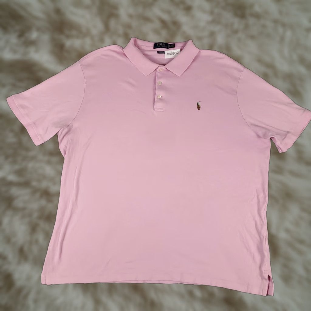 Ralph Lauren VINTAGE Ralph Lauren Polo Shirt Men XL Purple Polo Shirt, Polo, Ralph Lauren, Short Sleeve, Button-Closure, Logo, Preppy, Classic Mens XL Purple Size US XL / EU 56 / 4 - 1 Thumbnail