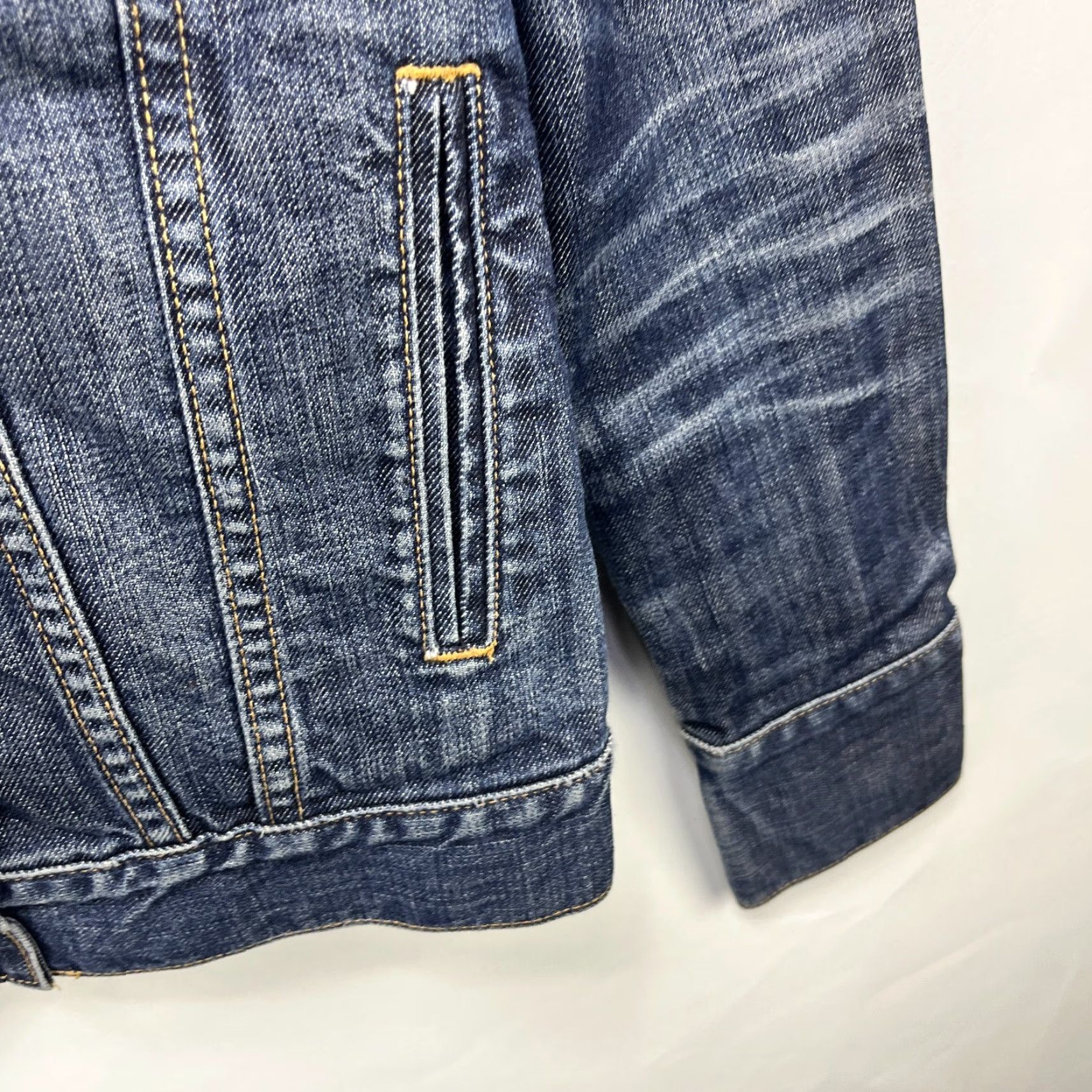 Gap VINTAGE Gap Denim Jacket Jean Womens Small Size 28" / US 6 / IT 42 - 6 Thumbnail