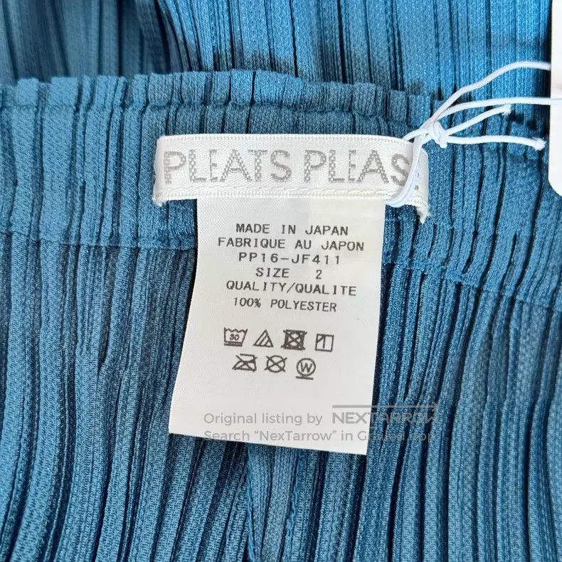 Issey Miyake Issey Miyake Blue Pants Size 25" / US 0 / IT 36 - 3 Thumbnail