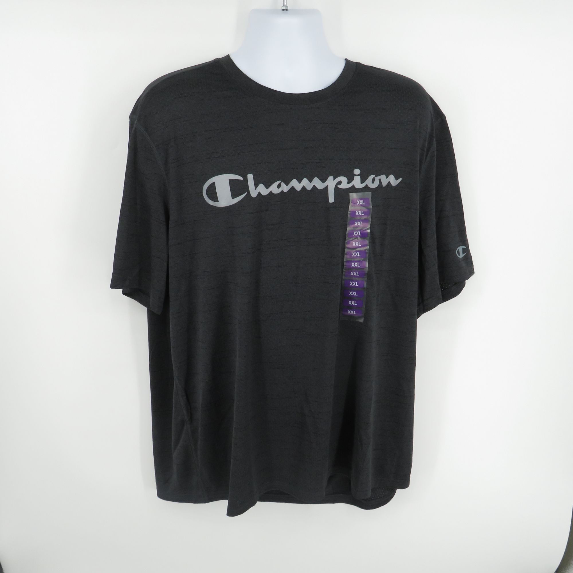 Champion Champion Mens Gray Heather Graphic Logo XXL Short Sleeve Shi Size US XXL / EU 58 / 5 - 1 Thumbnail