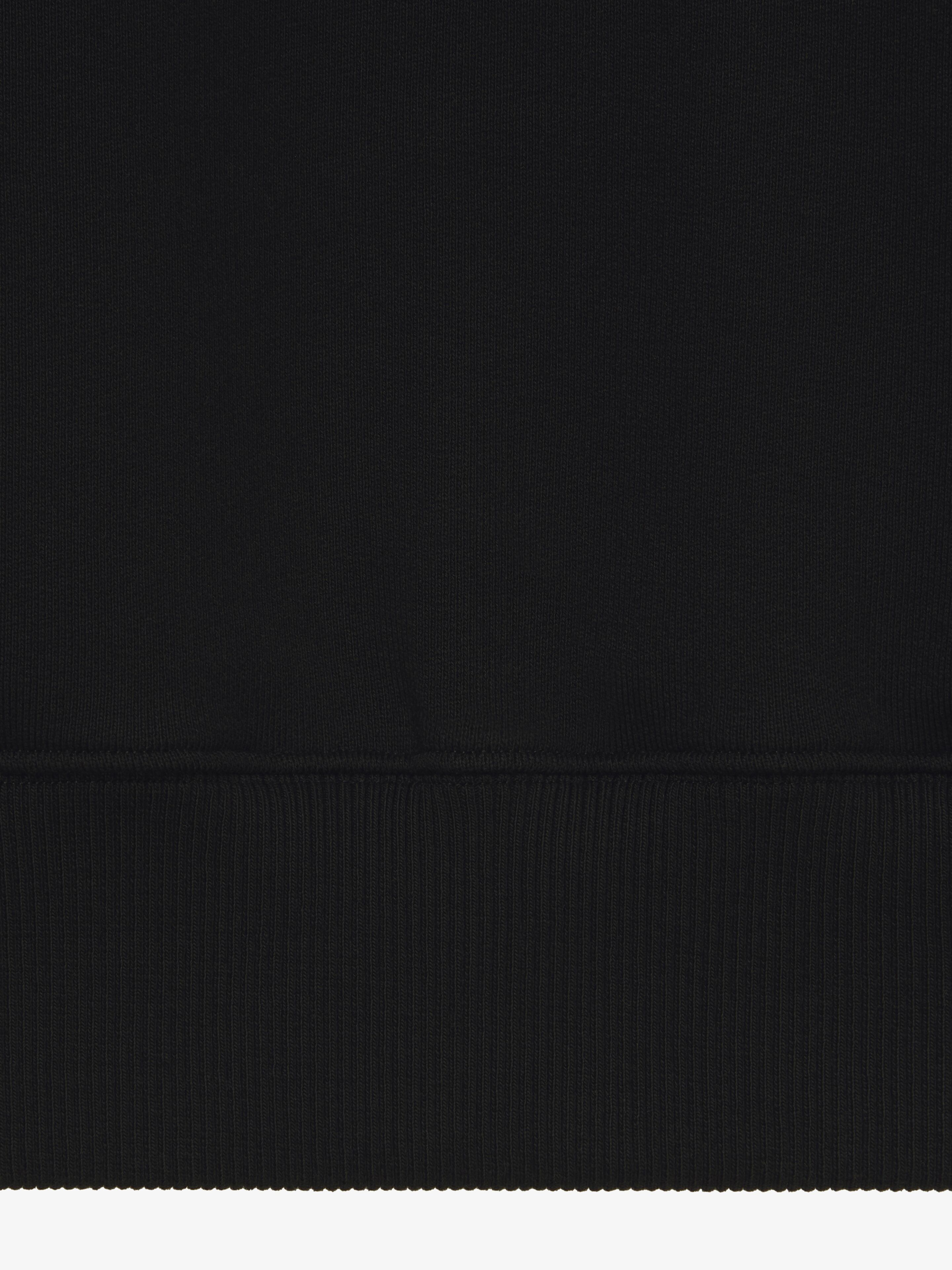 Givenchy o1w1db10326 Boxy Base Fit Sweatshirt in Black Size US XXL / EU 58 / 5 - 5 Thumbnail