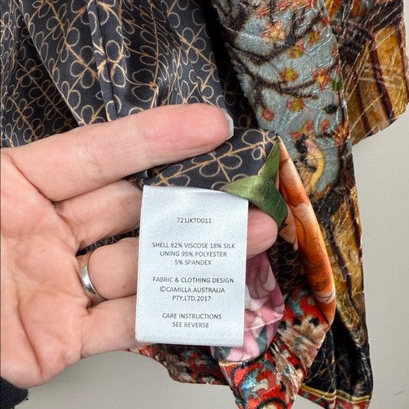 CAMILLA Camilla Australia Multicolor Patterned Jacket medium Size M / US 6-8 / IT 42-44 - 9 Thumbnail