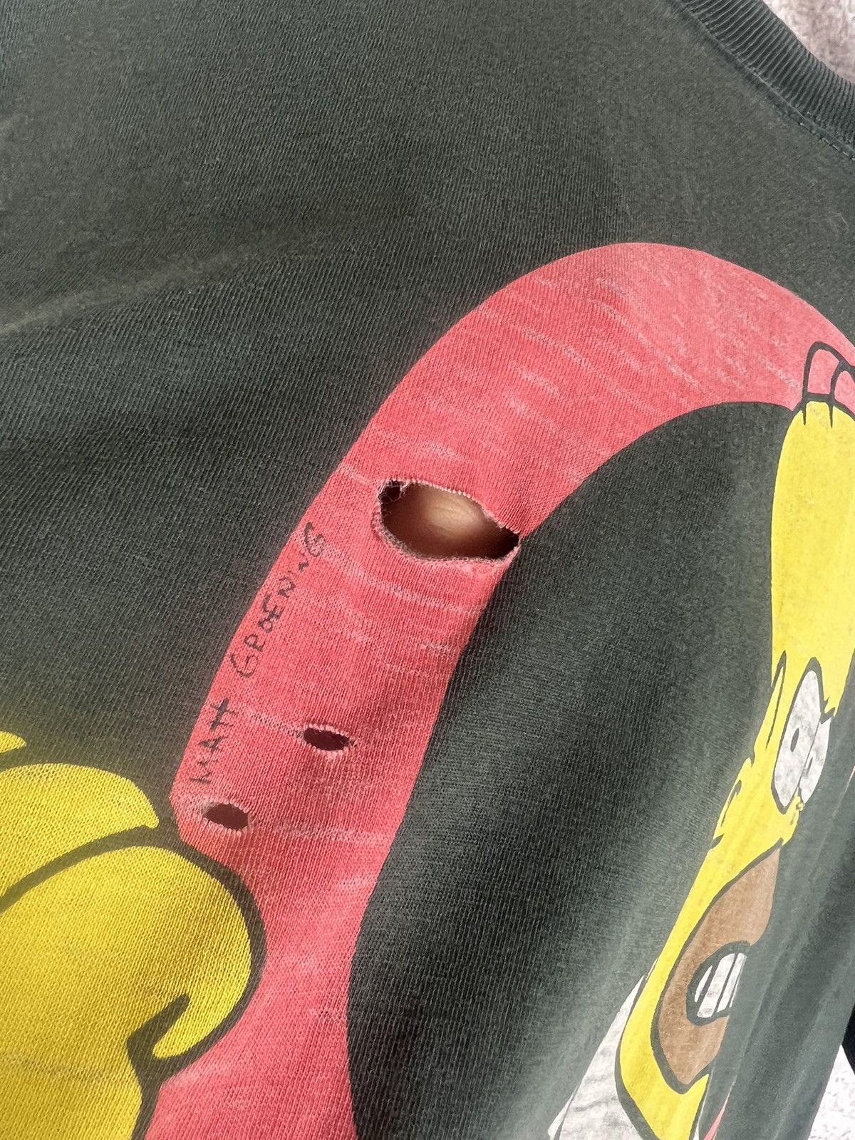 The Simpsons Vintage 1997 Simpsons Homer WORLD'S GREATEST DAD Movie Tee Size US M / EU 48-50 / 2 - 7 Thumbnail