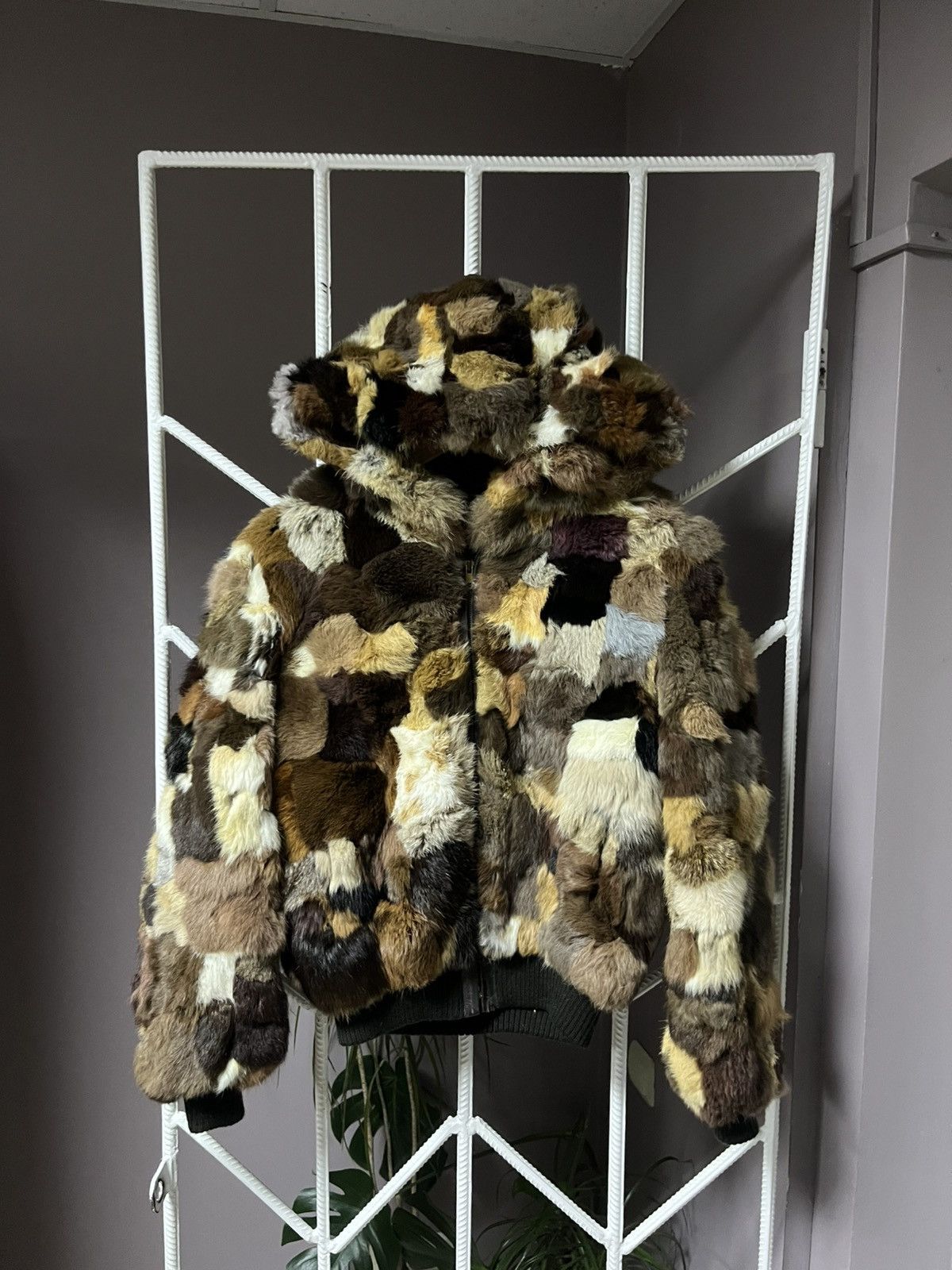 Japanese Brand ❗️RARE❗️Vintage Real Fur Cropped Y2K Jacket Size XL / US 12-14 / IT 48-50 - 1 Thumbnail