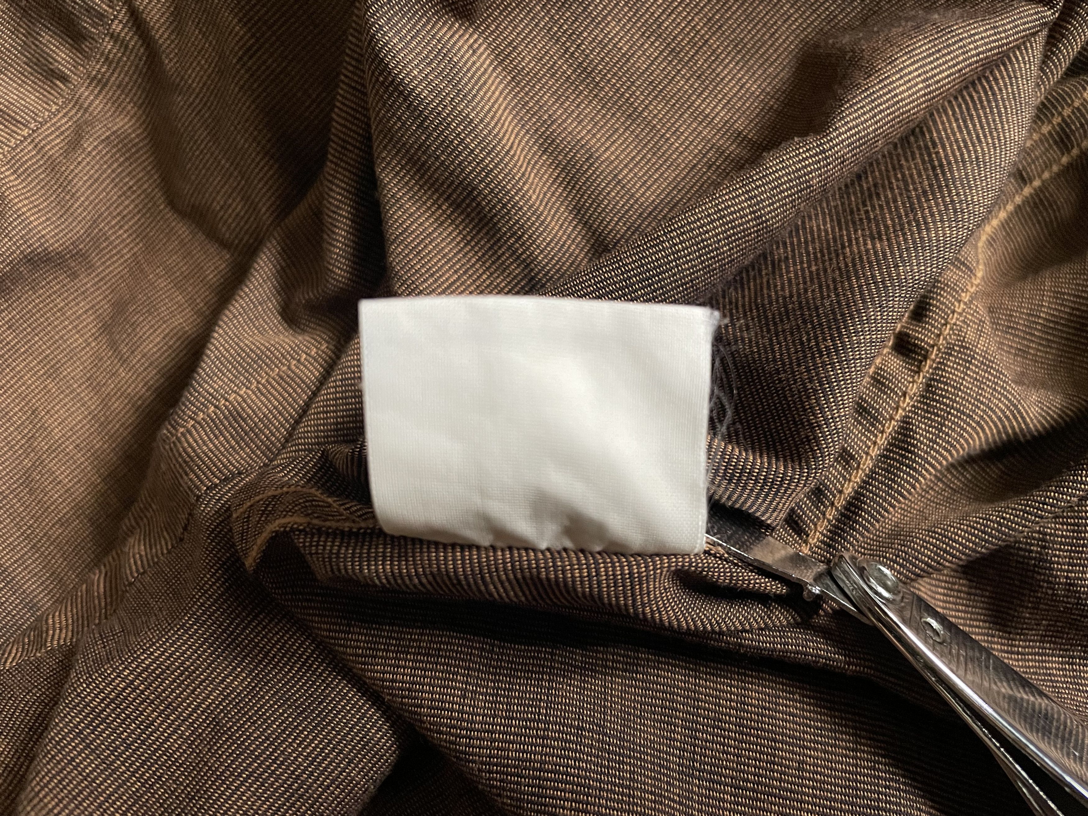 Gucci Vintage Gucci - Tomford Brown Button Up Shirt Size US M / EU 48-50 / 2 - 9 Thumbnail