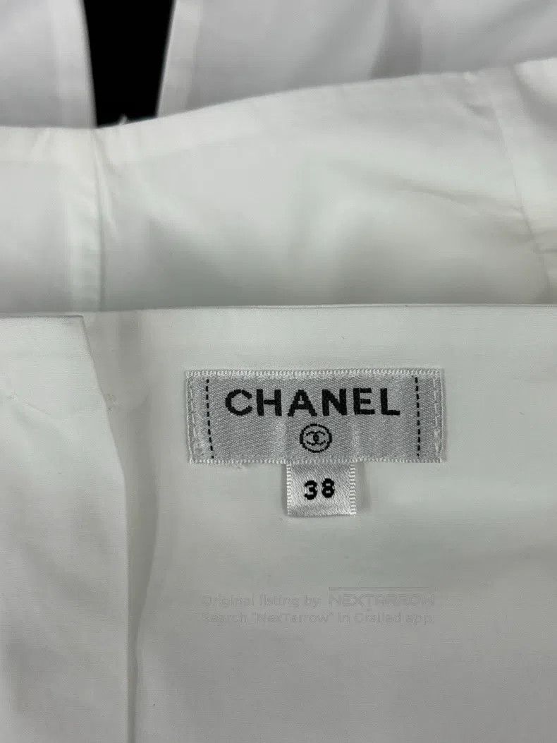 Other Chanel White camelia suspender top Size XS / US 0-2 / IT 36-38 - 4 Thumbnail