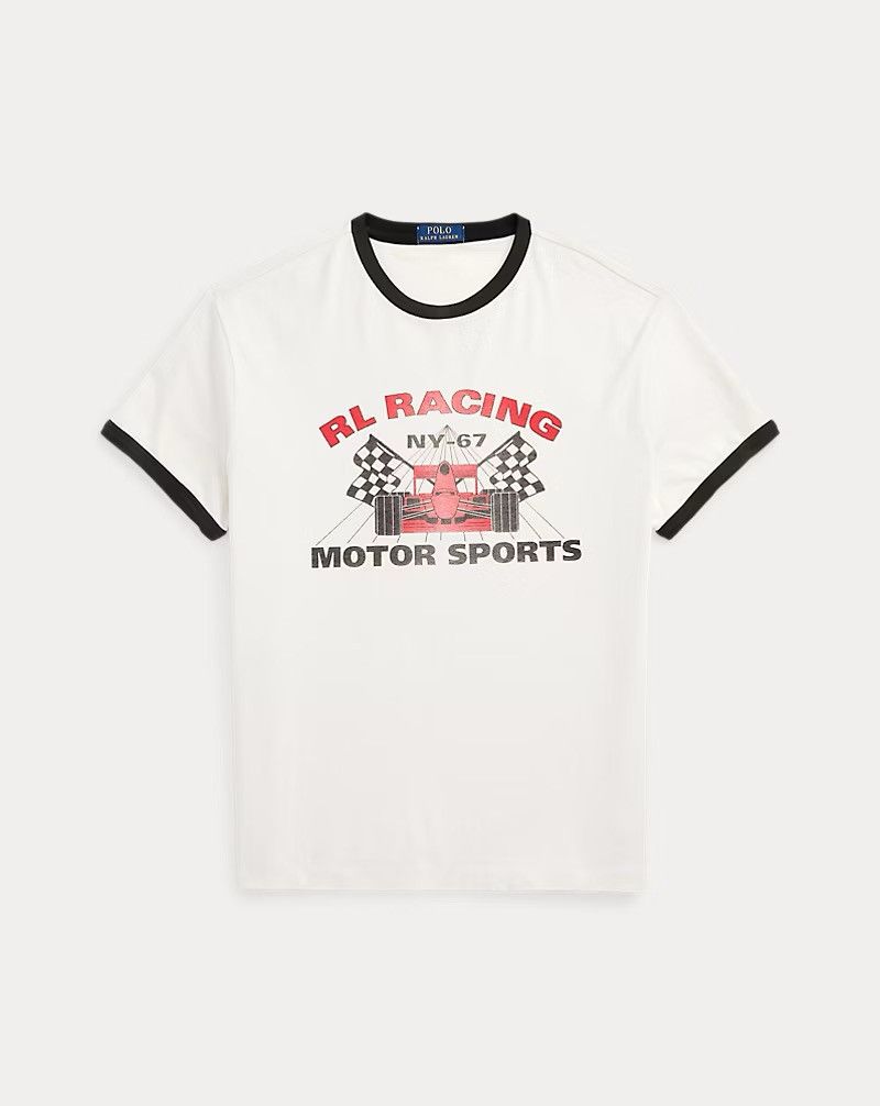 Polo Ralph Lauren Polo Ralph Lauren Classic Fit Jersey Graphic T-Shirt Racing Size US XL / EU 56 / 4 - 5 Thumbnail