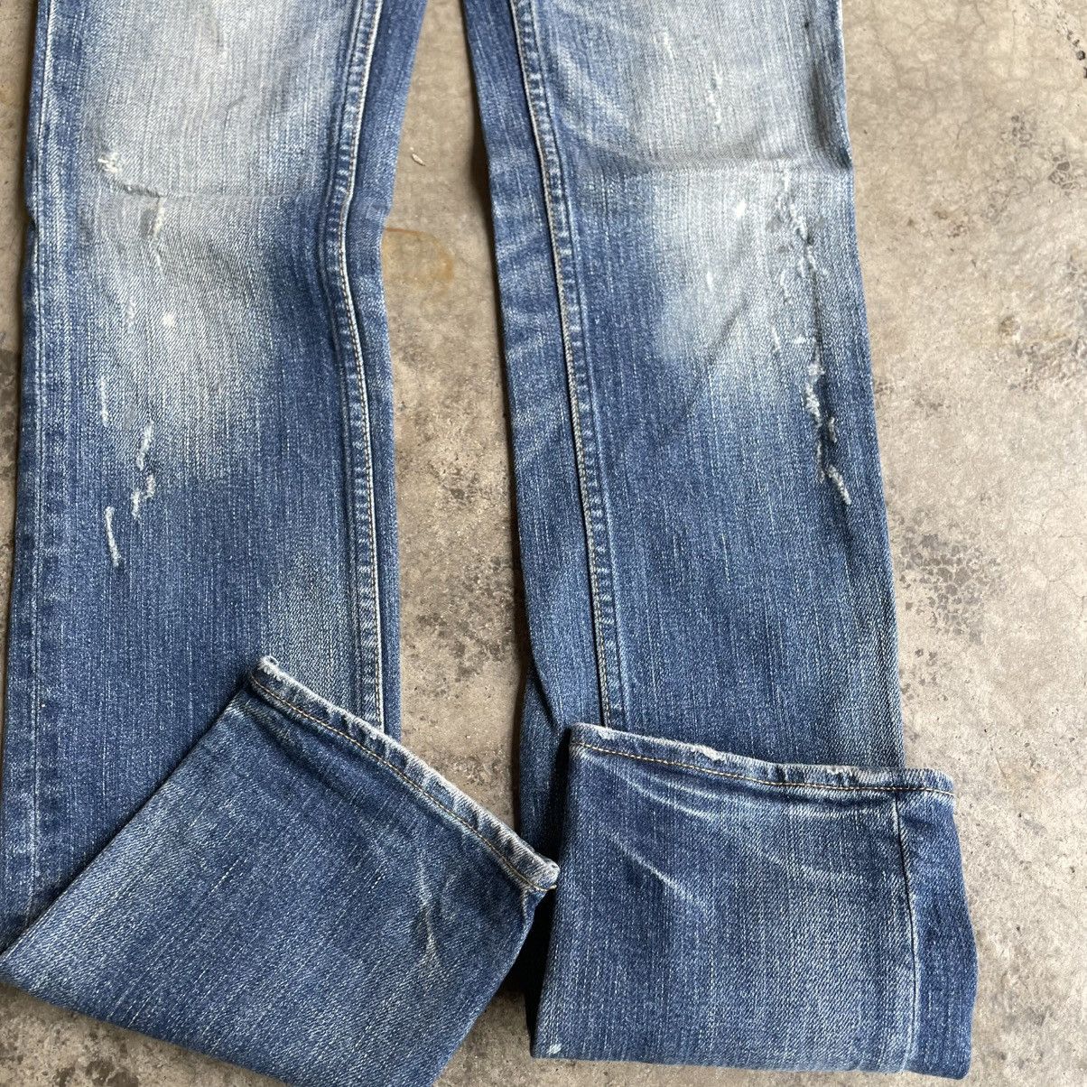Lounge Lizard 🔥🇯🇵Lounge Lizard Stoned Washed Ripped Distress Skinny Jeans Size US 30 / EU 46 - 7 Thumbnail