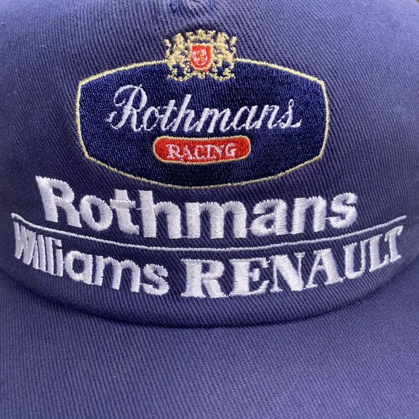 Vintage Rothmans Williams Renault Hat Cap