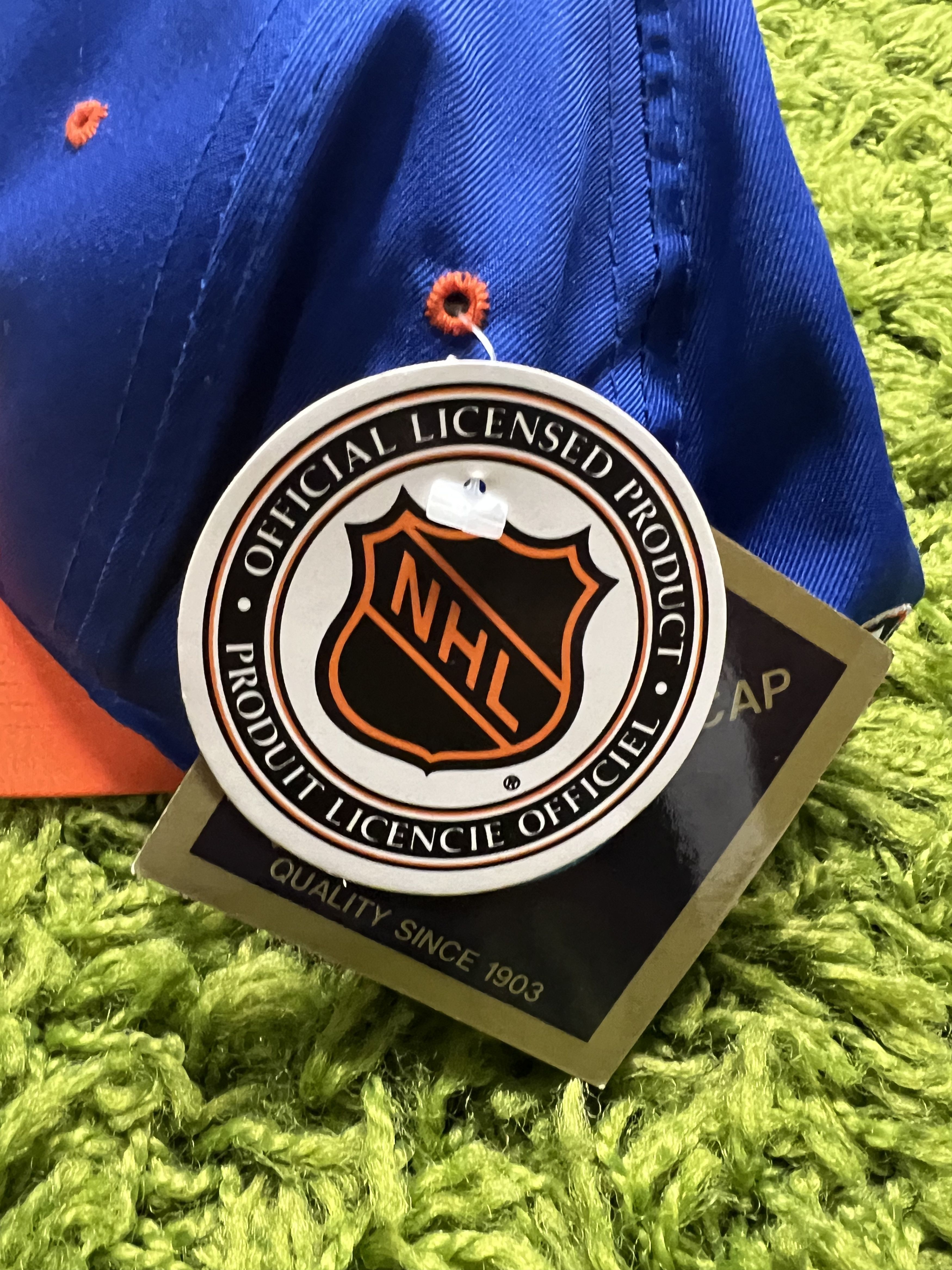 NHL × Vintage Vintage NEW YORK ISLANDERS The G CAP HAT Size ONE SIZE - 5 Thumbnail