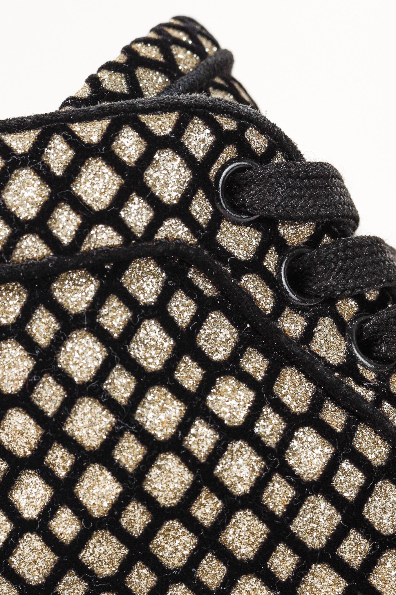 Christian Louboutin Christian Louboutin Rantus Orlato Glitter High-Top Sneaker Size US 6.5 / IT 36.5 - 9 Thumbnail