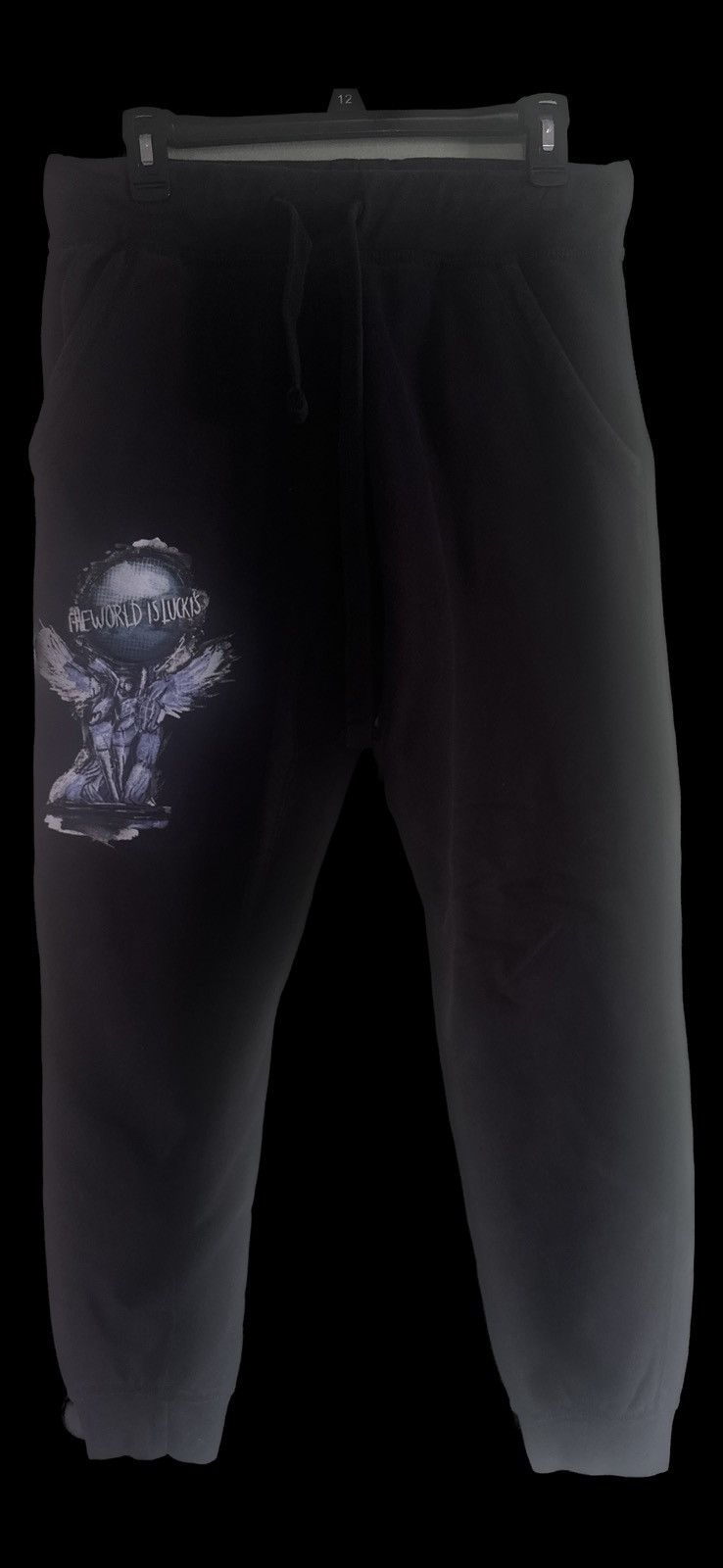 LONE WOLF × Vintage The World Is Lucki’s Sweatpants (designed by Lonewolf) Size US 32 / EU 48 - 1 Thumbnail