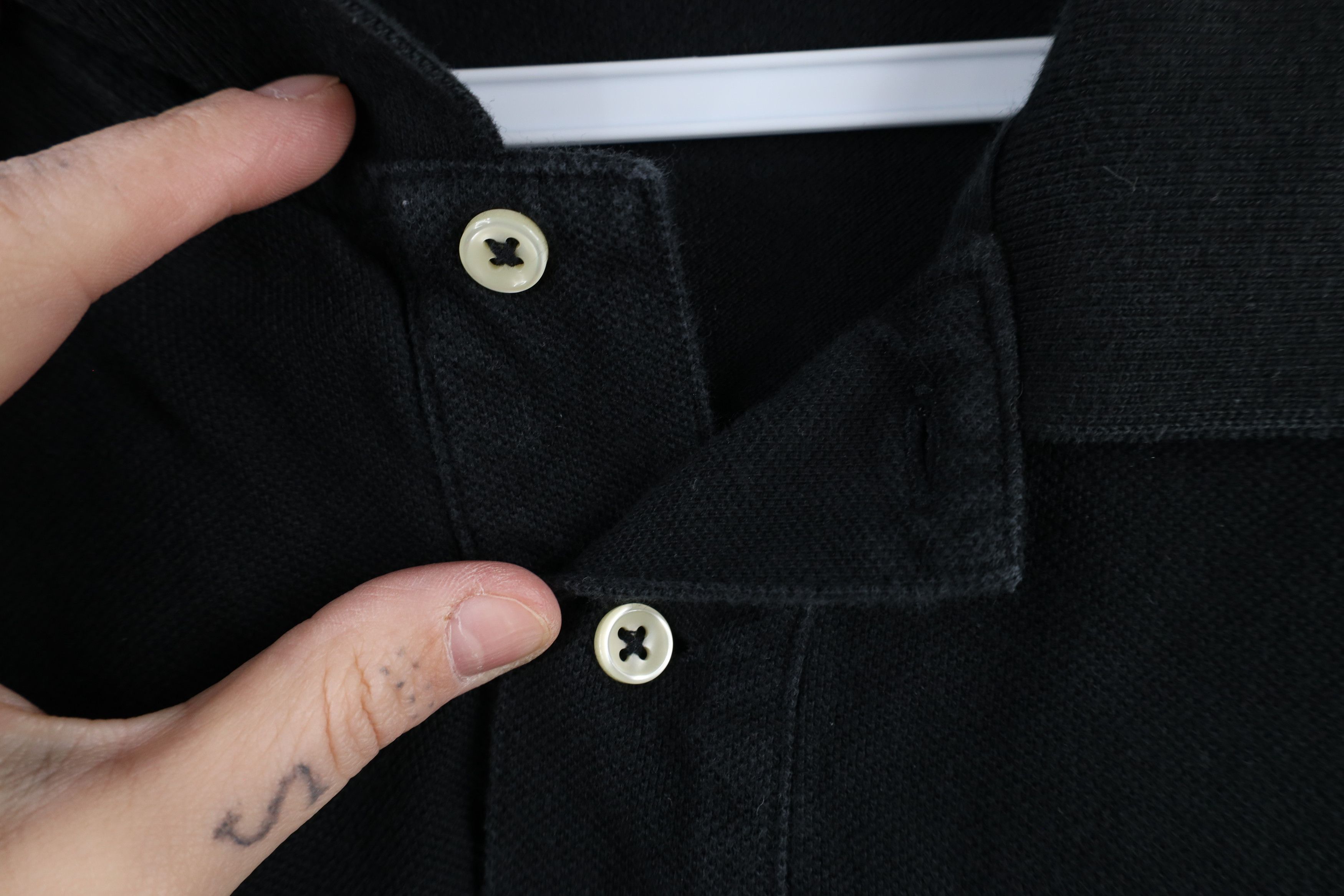 Polo Ralph Lauren Vintage Ralph Lauren Fit Long Sleeve Rugby Polo Shirt Black Size US XL / EU 56 / 4 - 5 Thumbnail
