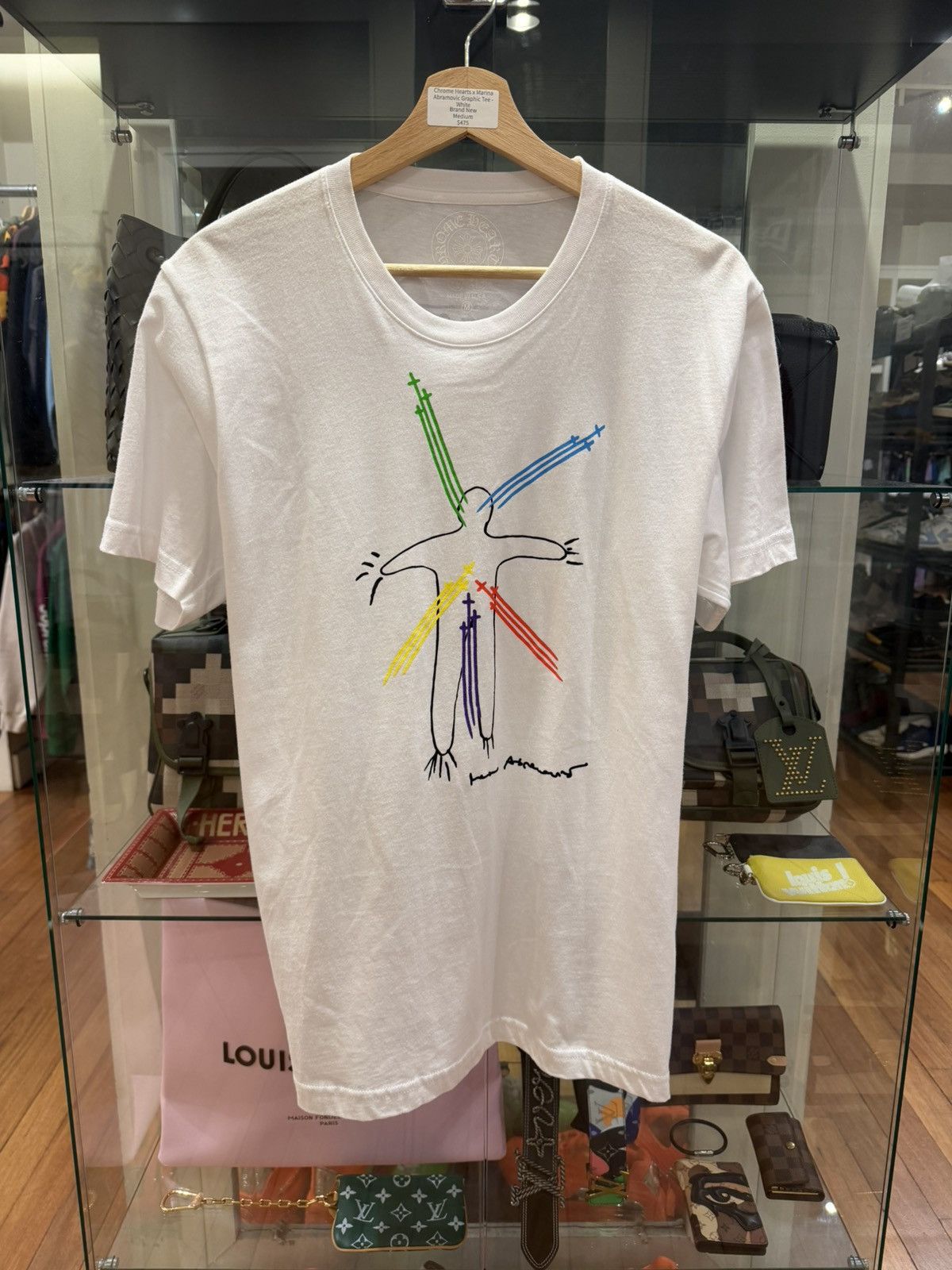 Chrome Hearts Chrome Hearts x Marina Abramovic Graphic Tee Size US M / EU 48-50 / 2 - 1 Thumbnail