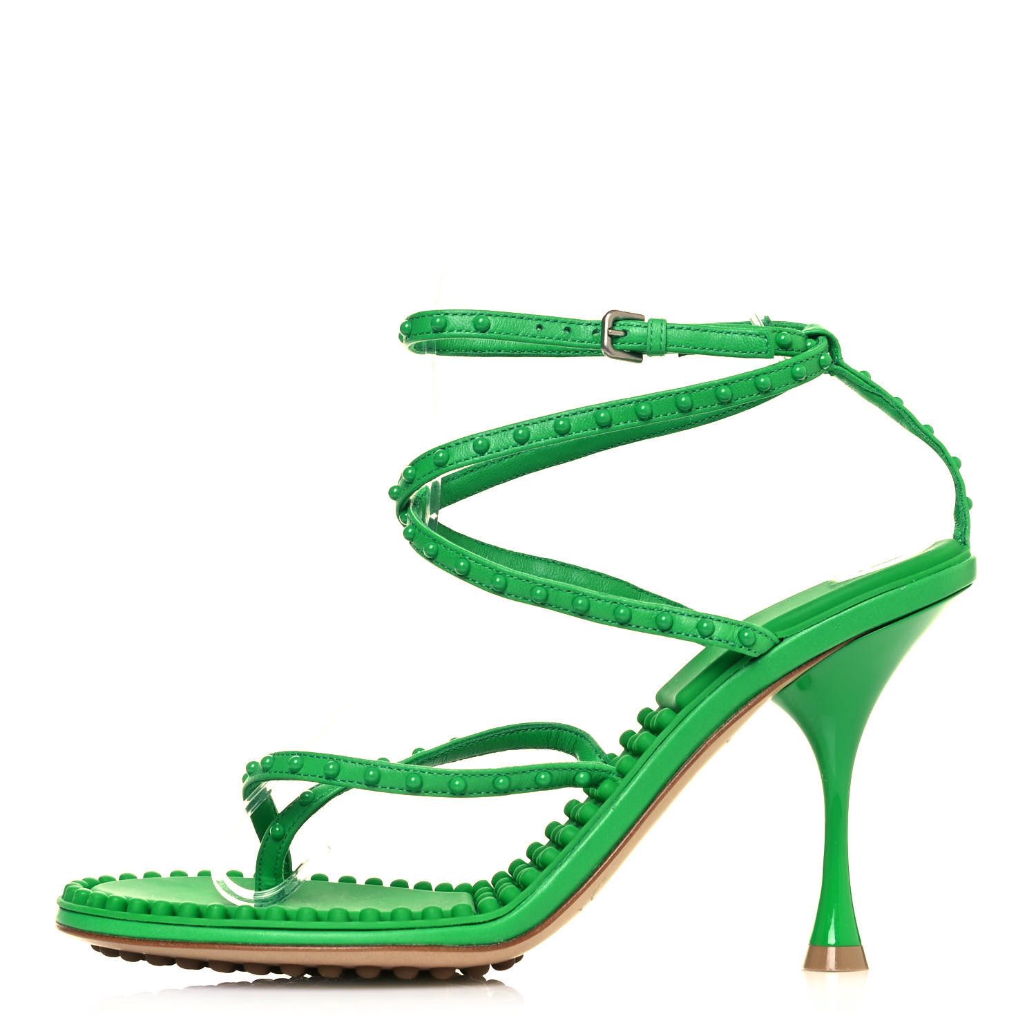 Bottega Veneta o1mle0424 Lagoon Bubble Sandals in Green | Grailed