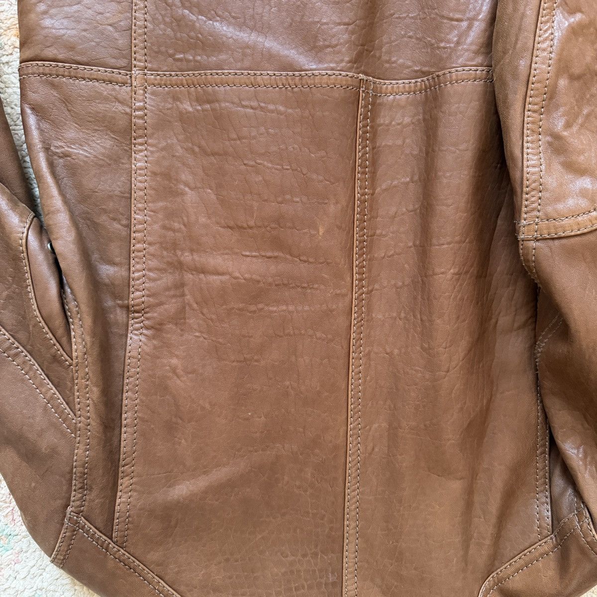 Barneys New York Vintage Barney’s New York Leather Aviator Jacket Size US M / EU 48-50 / 2 - 9 Thumbnail