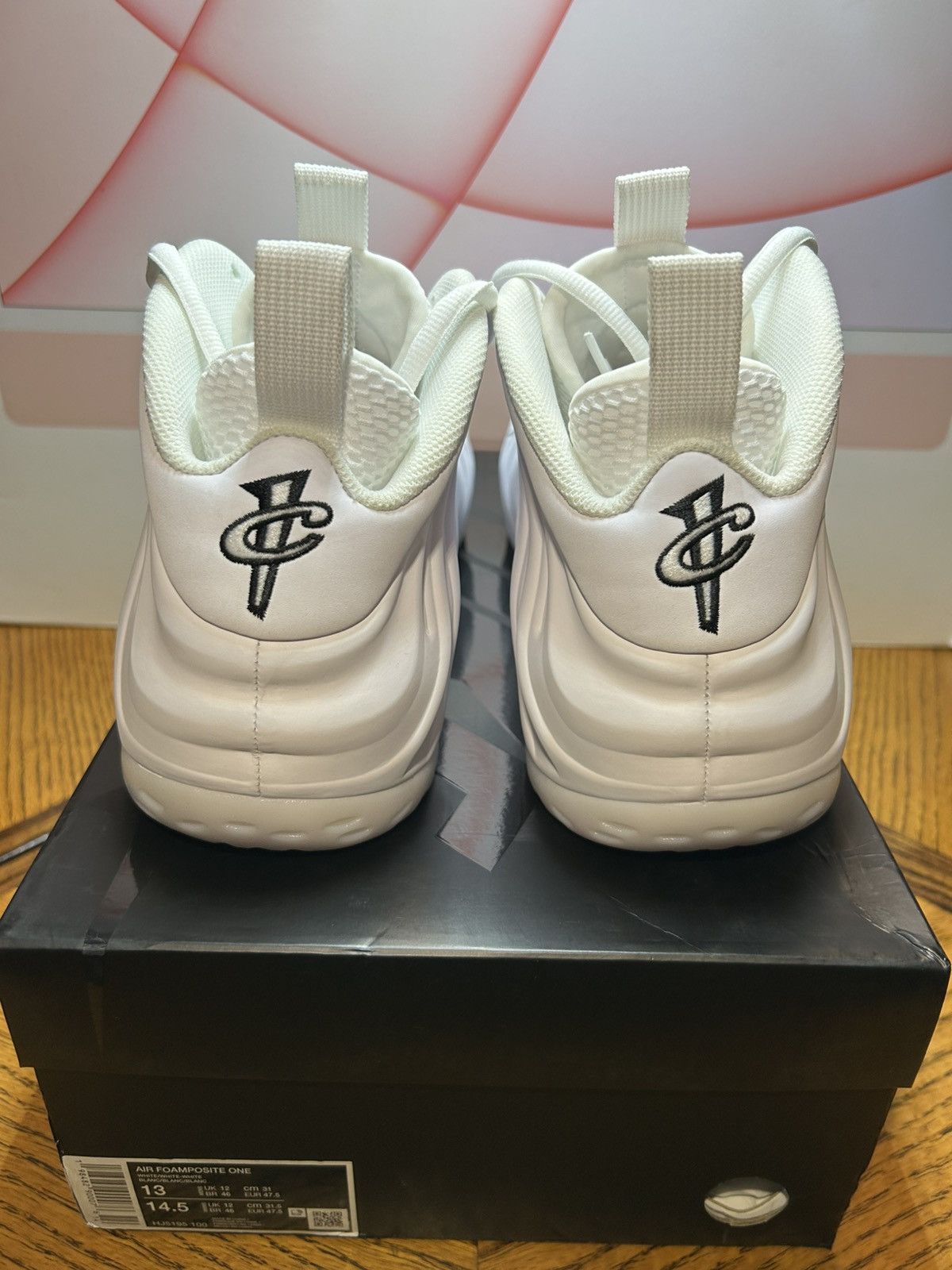 Nike Size 13 - Nike Air Foamposite One Triple White 2025 LIKENEW Size US 13 / EU 46 - 5 Thumbnail