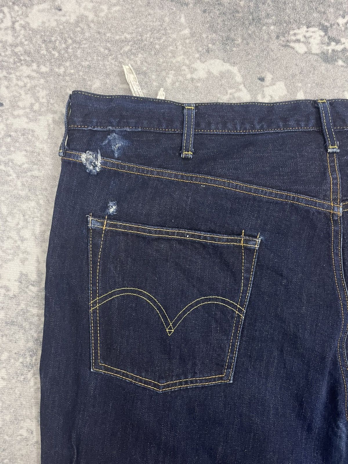 Levi's Vintage Levi's 502 Big E Selvedge Redline Denim Jeans Size US 44 / EU 60 - 12 Thumbnail