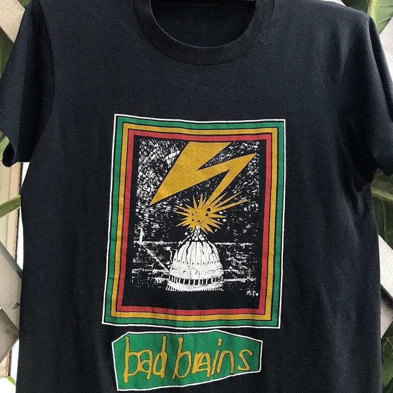 Vintage Vintage Brains Rock T-Shirt Size US XL / EU 56 / 4 - 3 Thumbnail