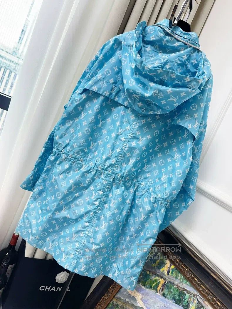 Louis Vuitton Louis Vuitton Blue patchwork white old flower logo full pr Size XS / US 0-2 / IT 36-38 - 2 Thumbnail