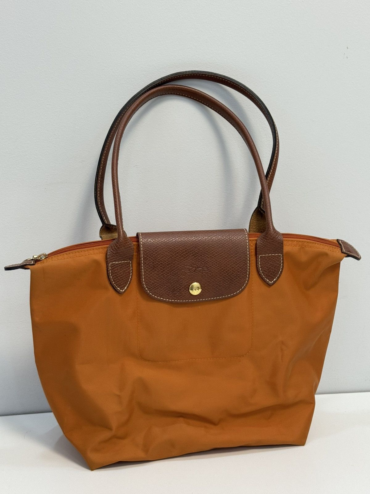Longchamp Vintage Longchamp women's orange Bag Size ONE SIZE - 1 Thumbnail