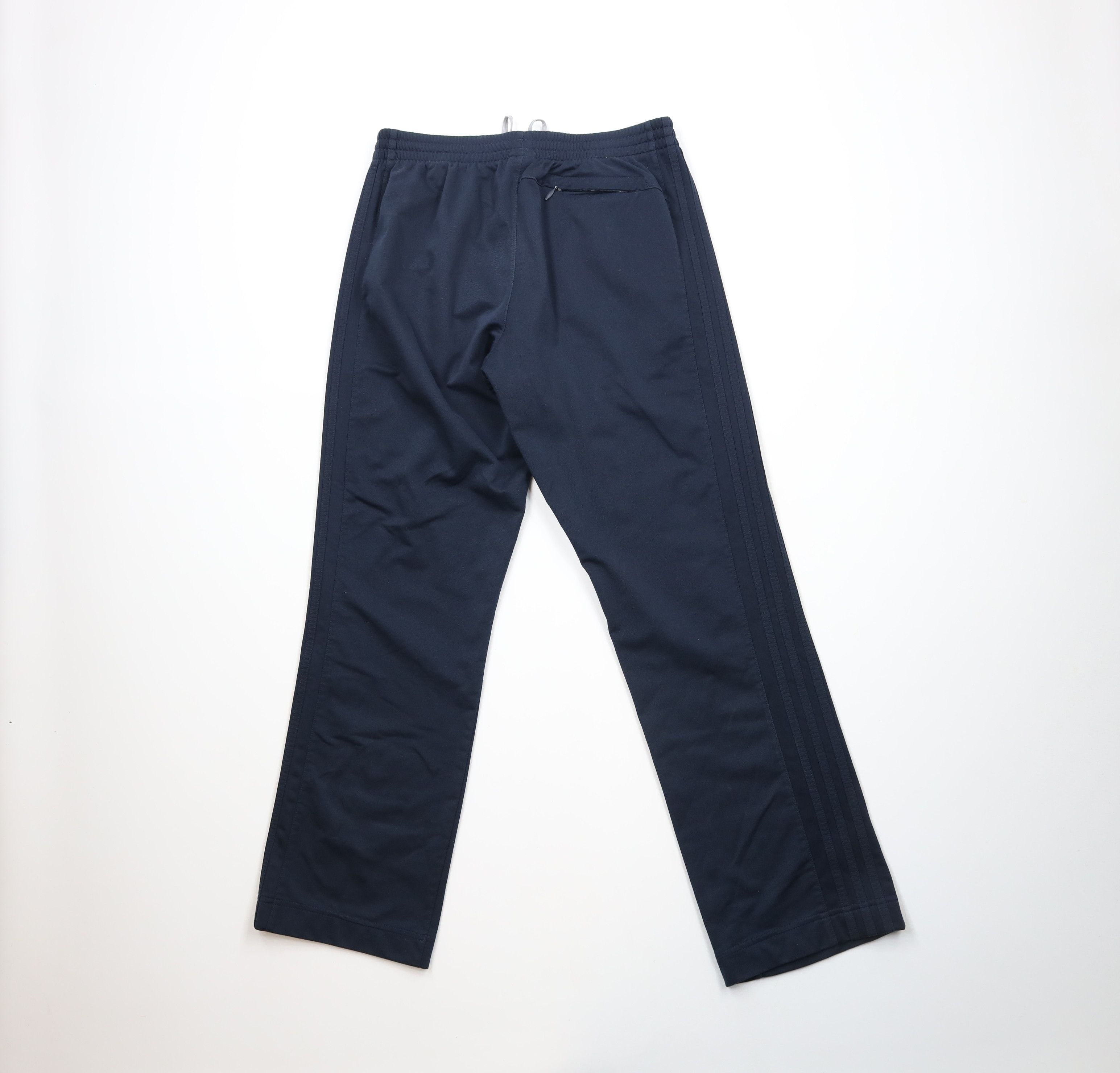 Adidas × Vintage Vintage Adidas Spell Striped Wide Leg Sweatpants Pants Blue Size US 34 / EU 50 - 10 Thumbnail