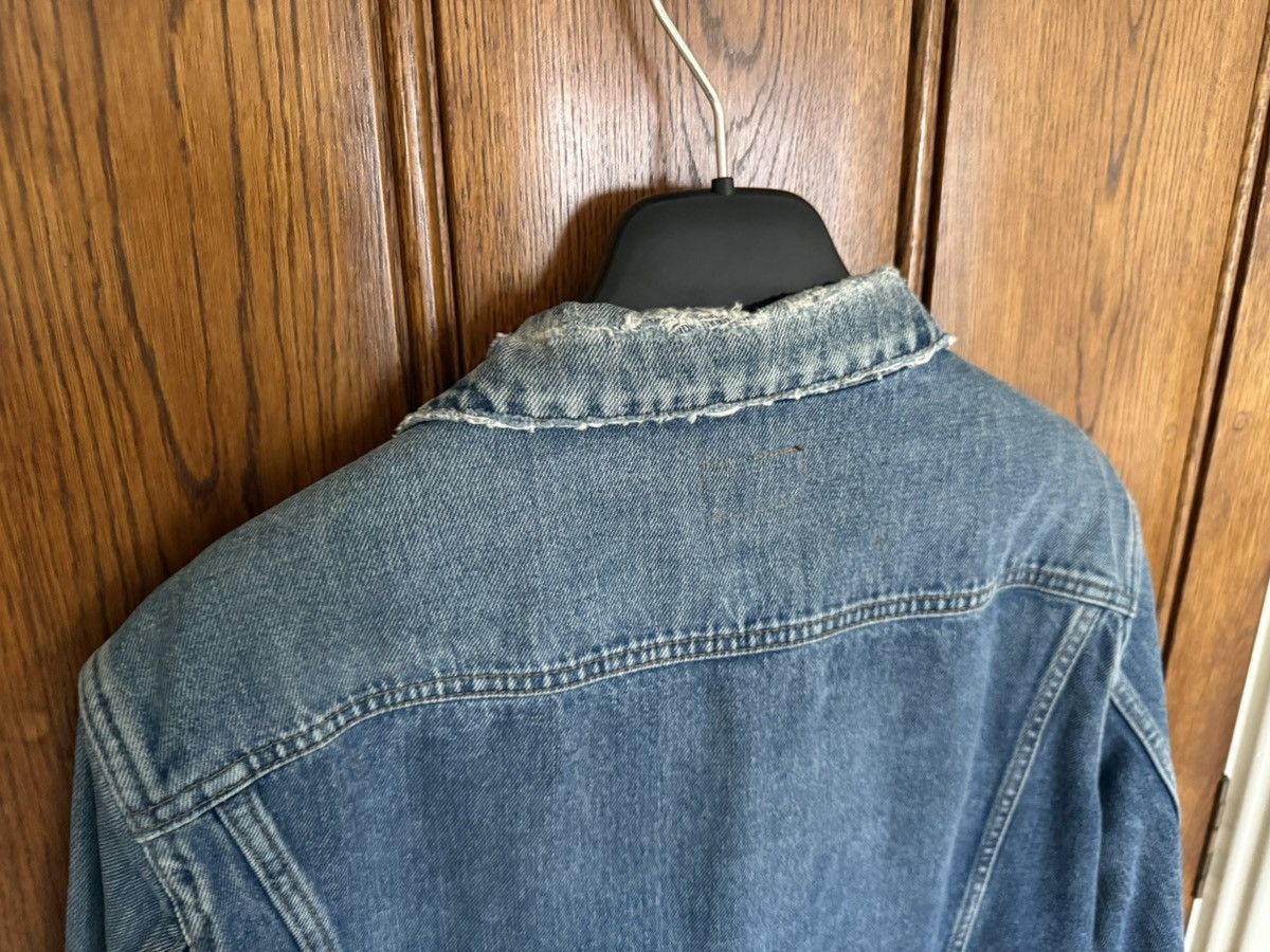 Saint Laurent Paris SS16 Saint Laurent Hedi Slimane palm tree denim jacket XL Size US XL / EU 56 / 4 - 19 Thumbnail