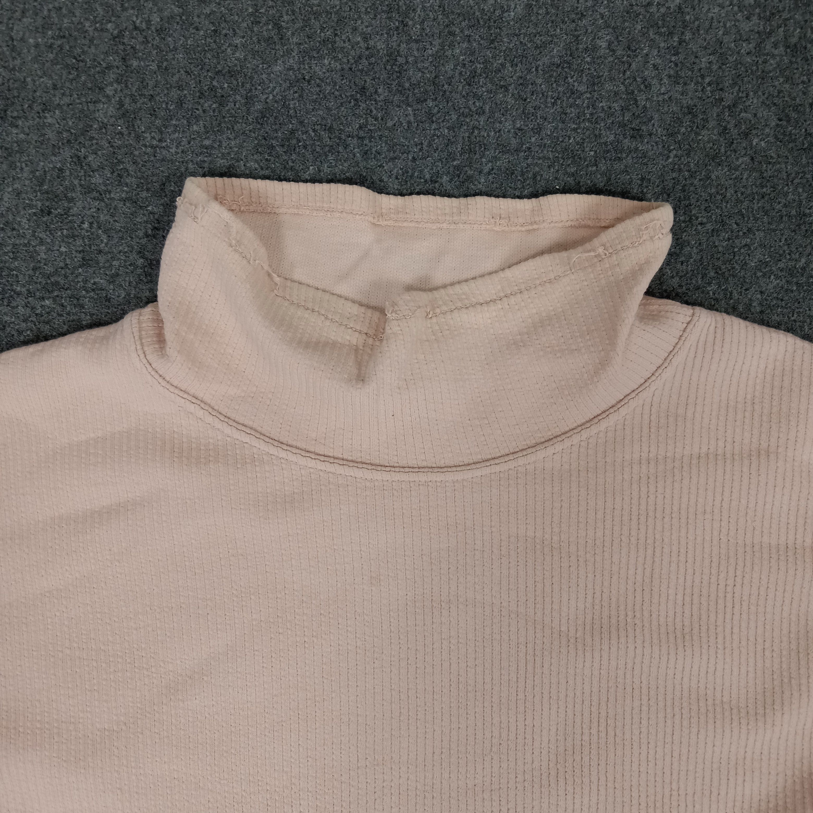 Stone Island × Vintage Stone Island Italian Brand Mock Neck Tshirt Size US L / EU 52-54 / 3 - 3 Thumbnail