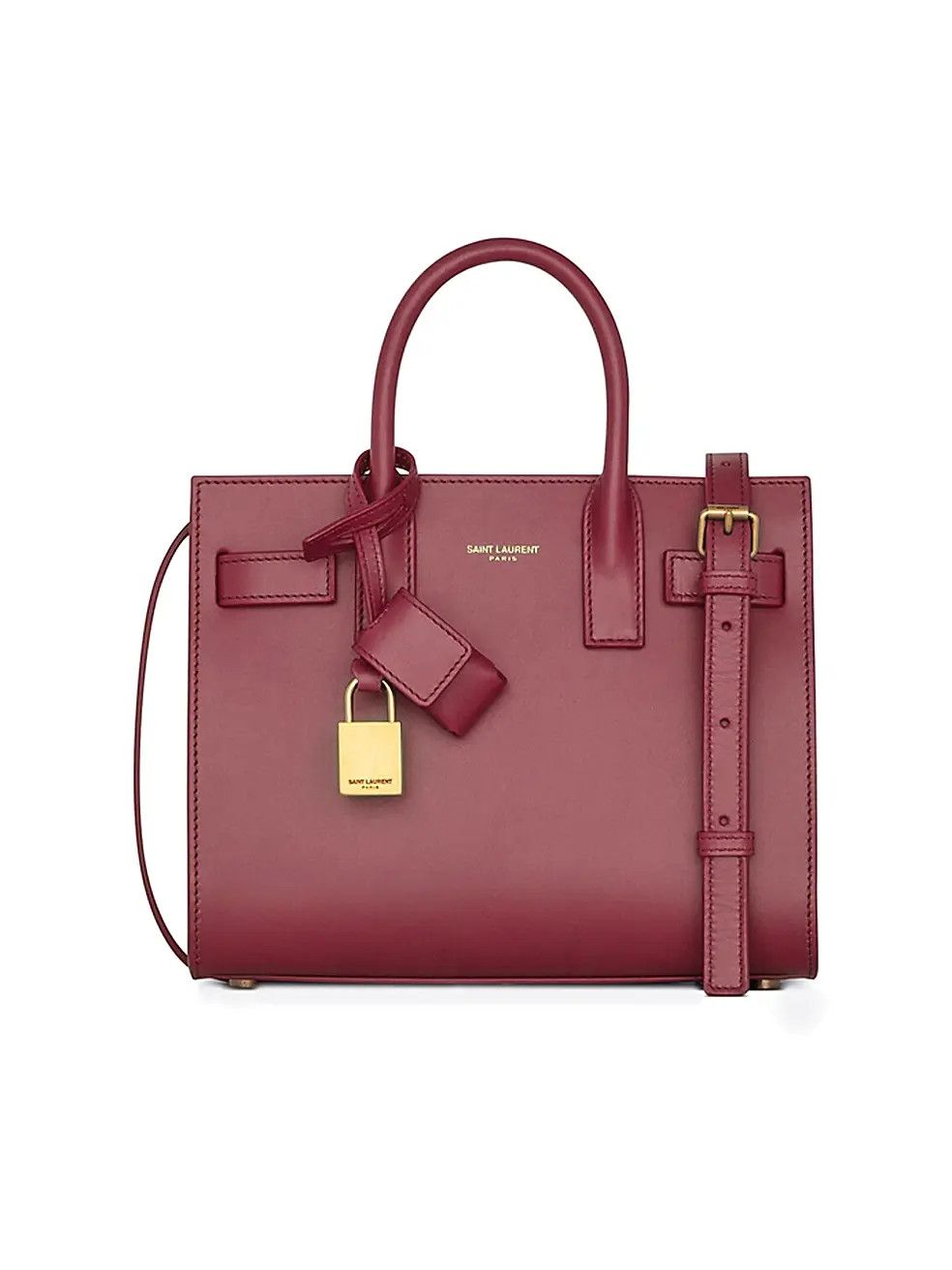 Saint Laurent Paris os11x0526 Size: OS / Nano Sac De Jour Leather Satchel Bag Size ONE SIZE - 1 Thumbnail