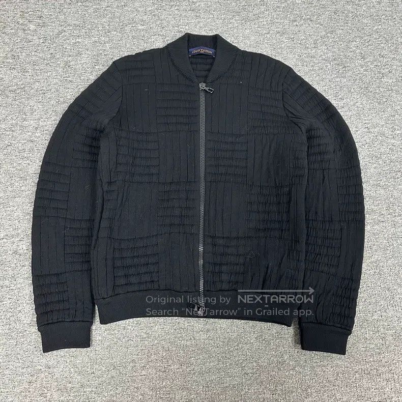 Louis Vuitton Louis Vuitton Checkerboard wool baseball jacket Size US S / EU 44-46 / 1 - 1 Thumbnail