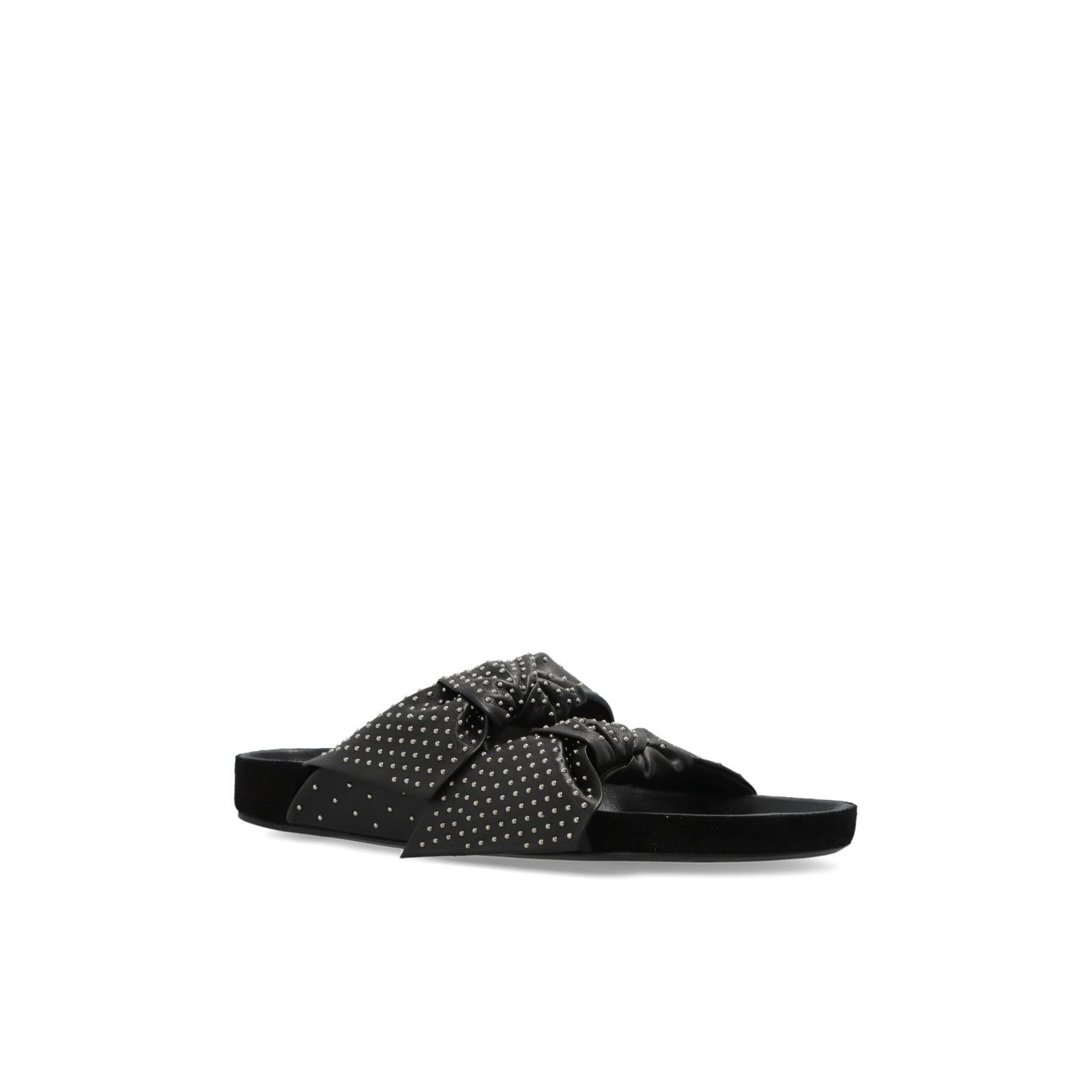 Isabel Marant ISABEL MARANT Lennyo Bow Black Dot Slides New & Authentic (W Size US 7 / IT 37 - 2 Thumbnail