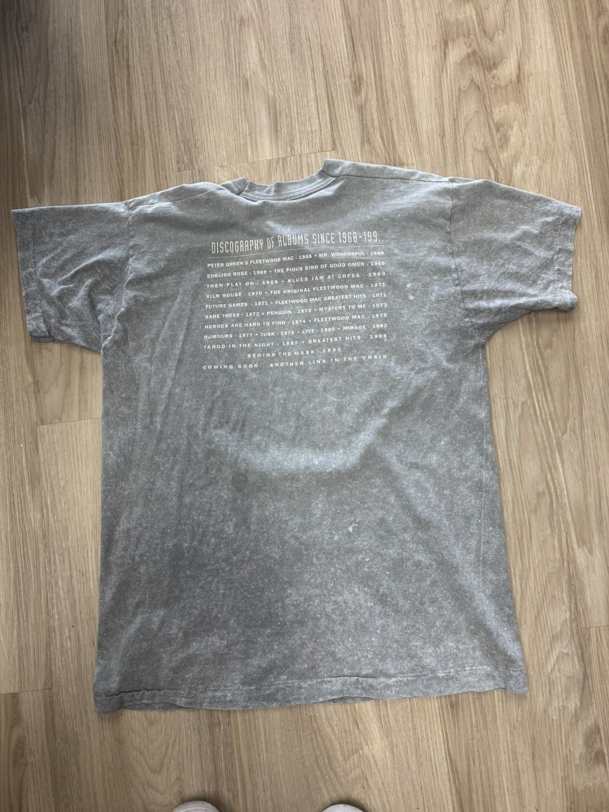 Other Vintage Fleetwood Mac discography t-shirt Size US L / EU 52-54 / 3 - 6 Thumbnail