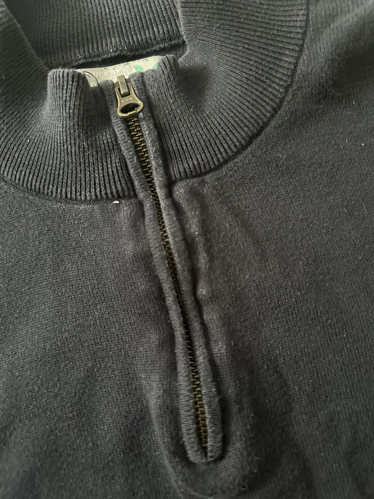 Lyle & Scott Lyle Scott 1/4 Blue Zip Sweater luxury hype size M Size US M / EU 48-50 / 2 - 8 Thumbnail