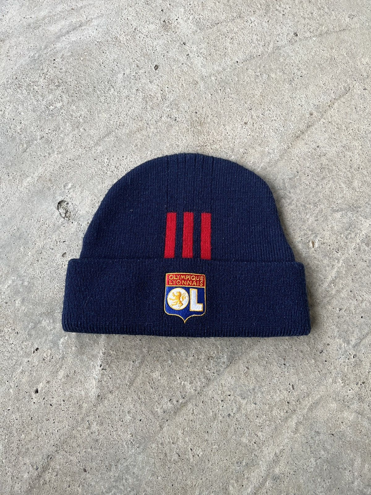Adidas Adidas Olympique Lyonnais Vintage Hat Size ONE SIZE - 1 Thumbnail