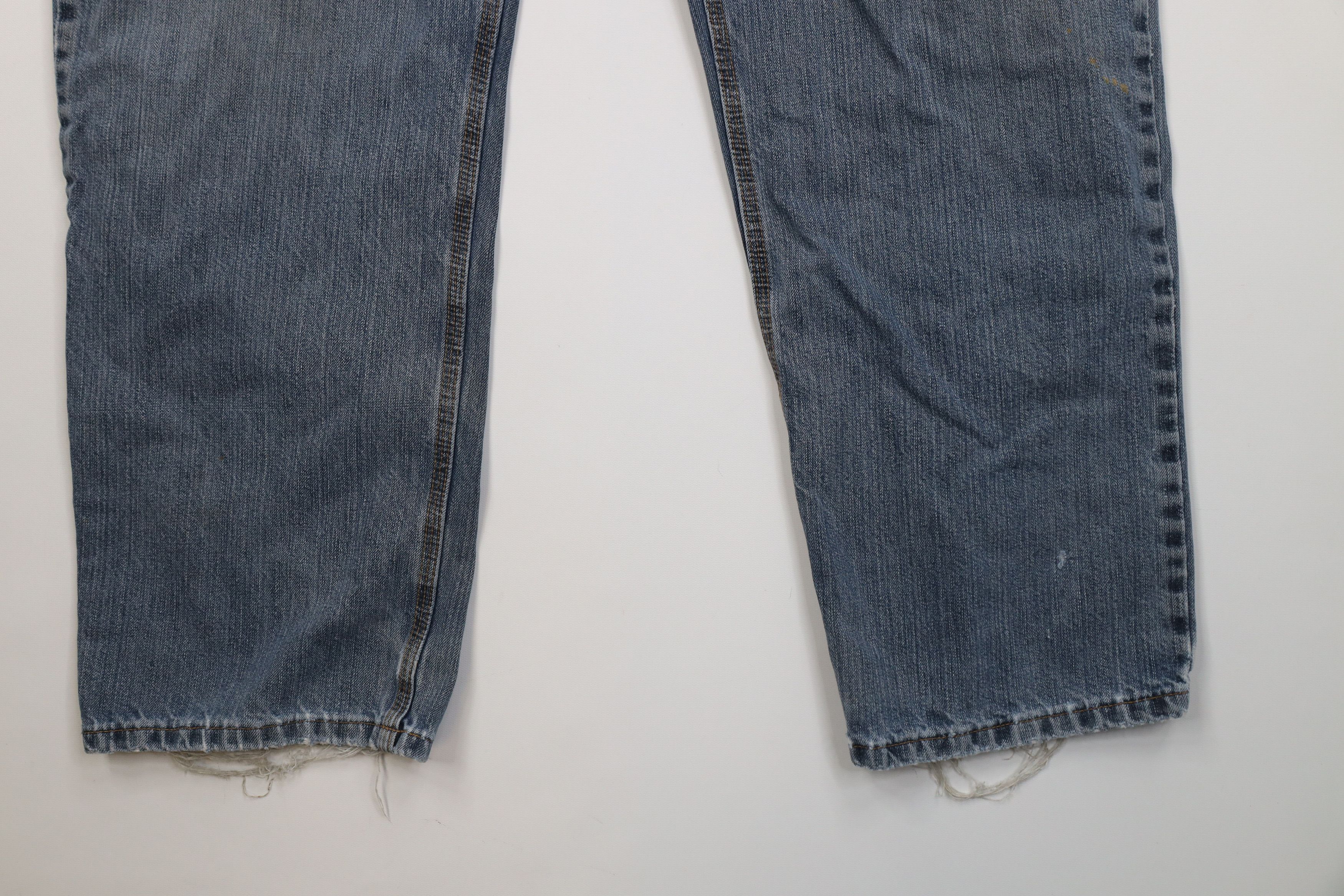 Carhartt Vintage Y2K Carhartt Relaxed Fit Wide Leg Denim Jeans Blue Size US 40 / EU 56 - 4 Thumbnail