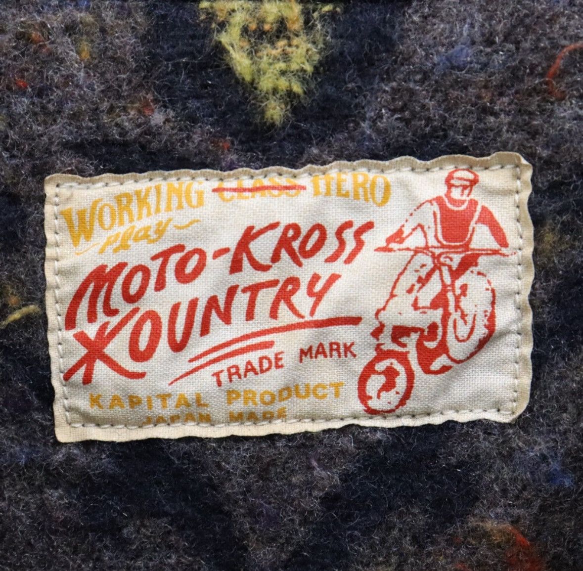 Japanese Brand × Kapital × Kapital Kountry BONE Lining Reversible ZIP UP Work JKT Size US L / EU 52-54 / 3 - 5 Thumbnail