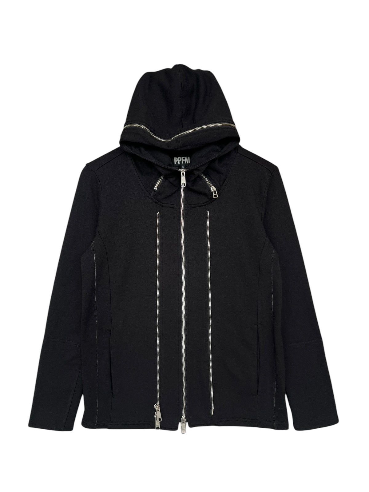PPFM PPFM Multizipper Gothic Seditionary Bones Skull Hoodie Size US S / EU 44-46 / 1 - 2 Thumbnail