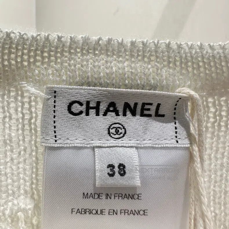 Chanel Chanel 24p hollow knit bow short sleeves Size XS / US 0-2 / IT 36-38 - 3 Thumbnail