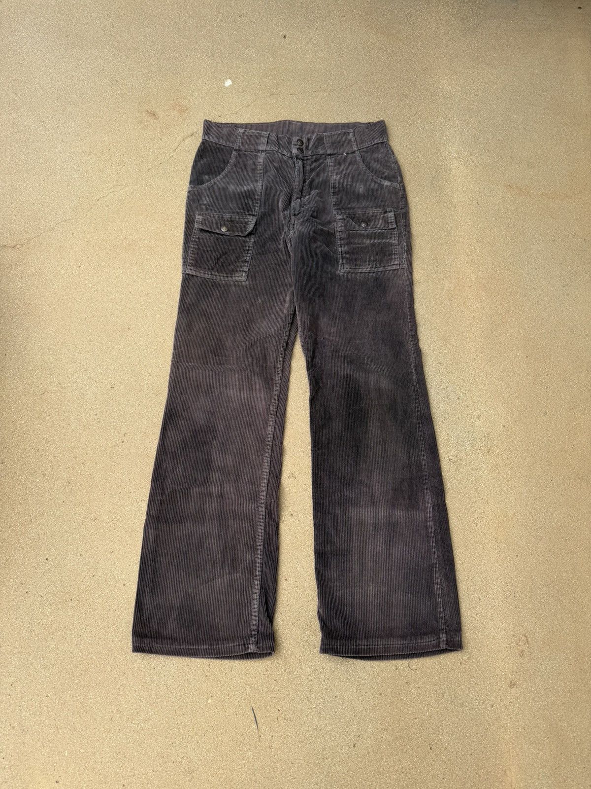 Levi's Vtg 70’s Levi’s 646 Bellbottom Flare Corduroy Pants 32x31 Size US 33 - 1 Thumbnail